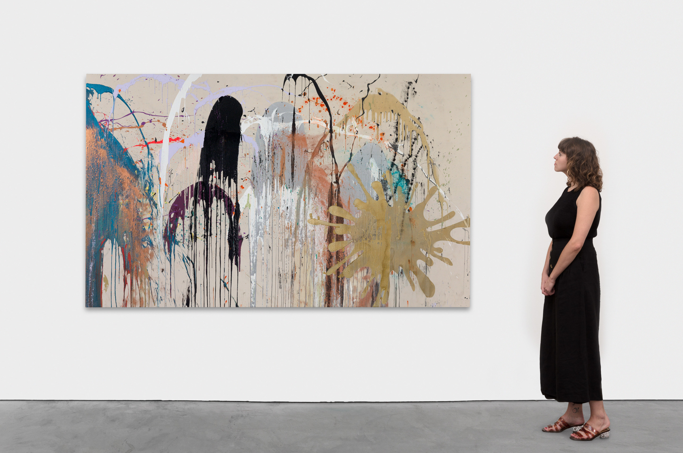 John Armleder Compression Z, 2019