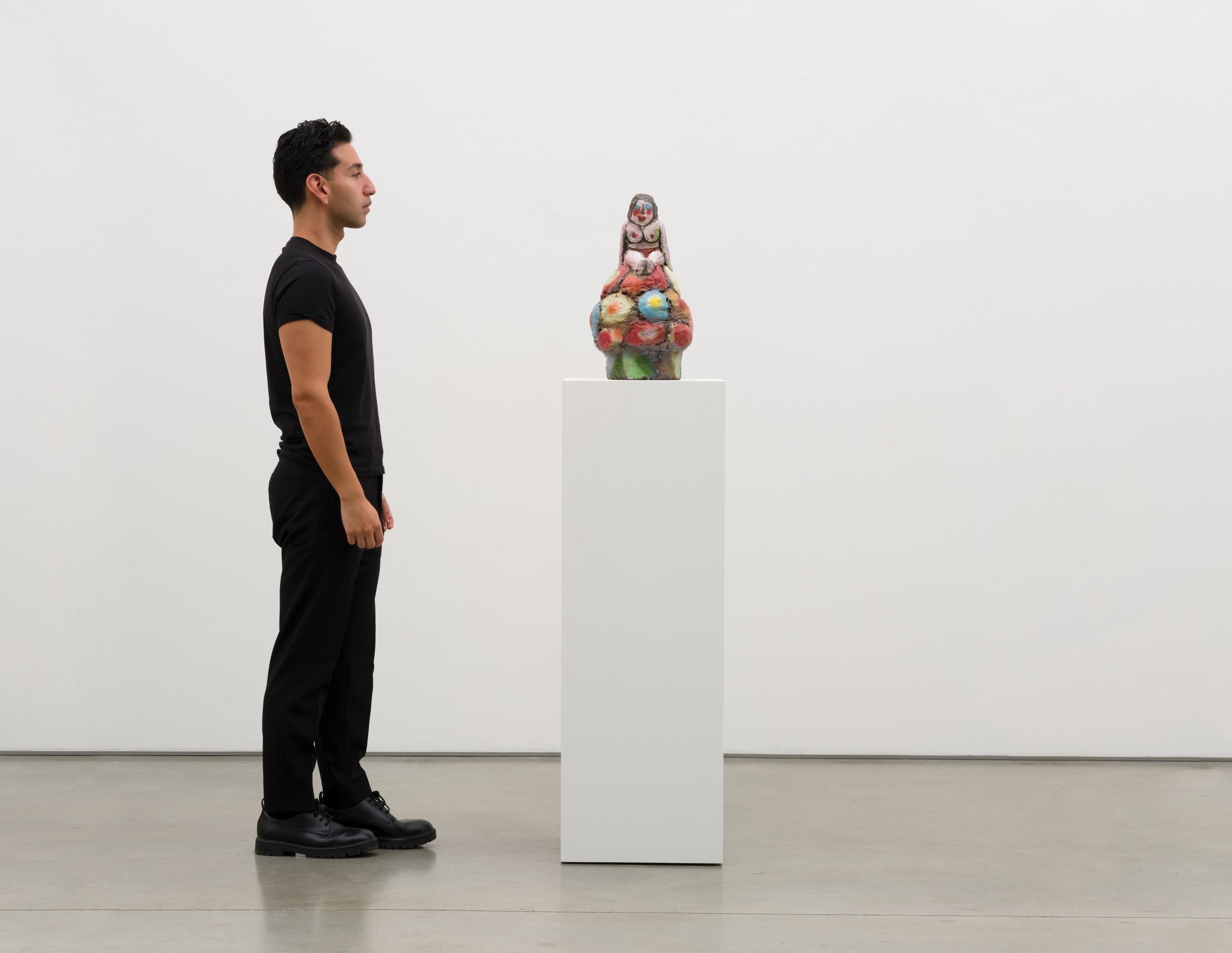 Ruby Neri, Woman On Top of Bouquet, 2024