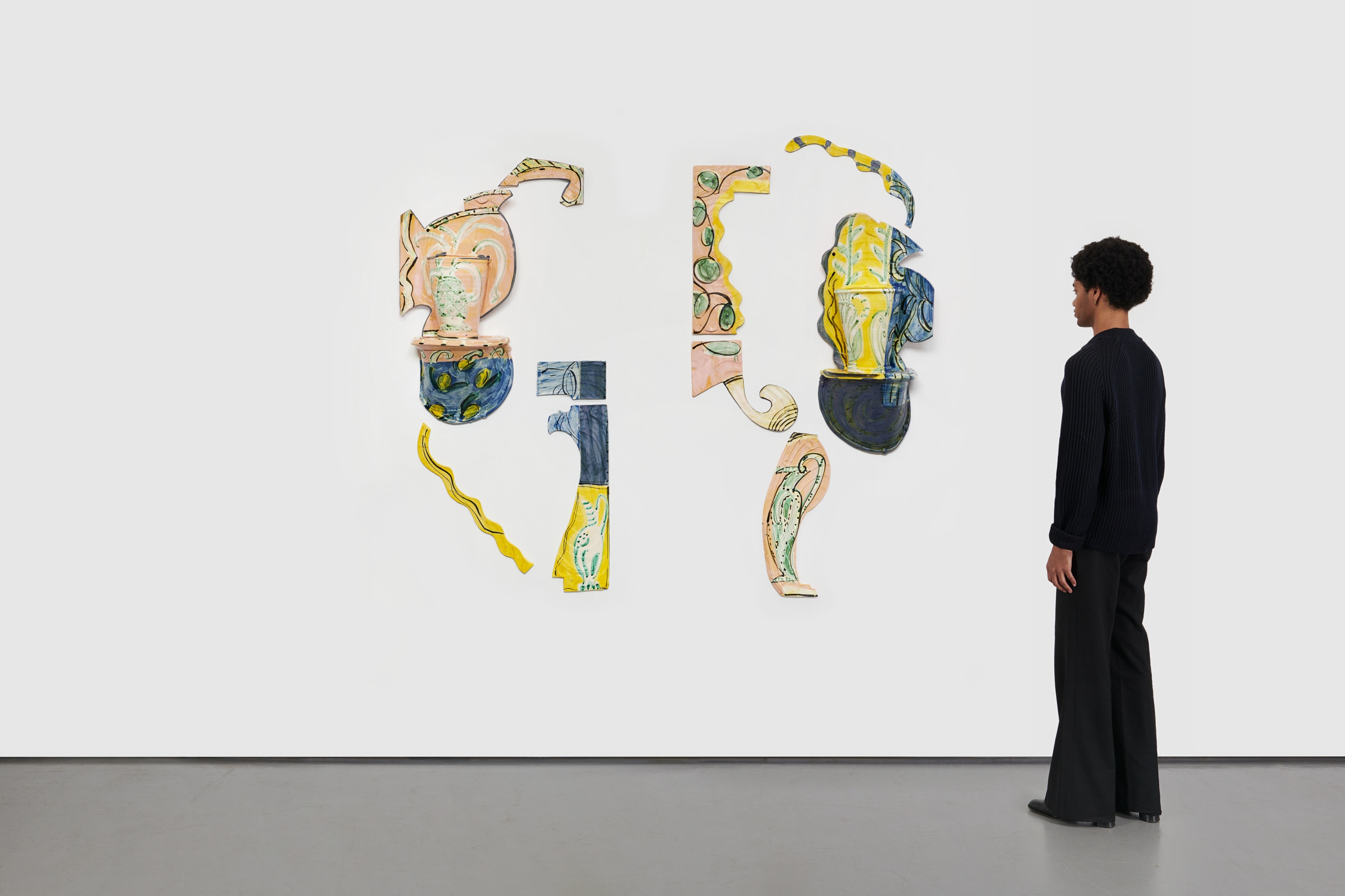 Betty Woodman, Balustrade Relief Vase 96-2, 1996