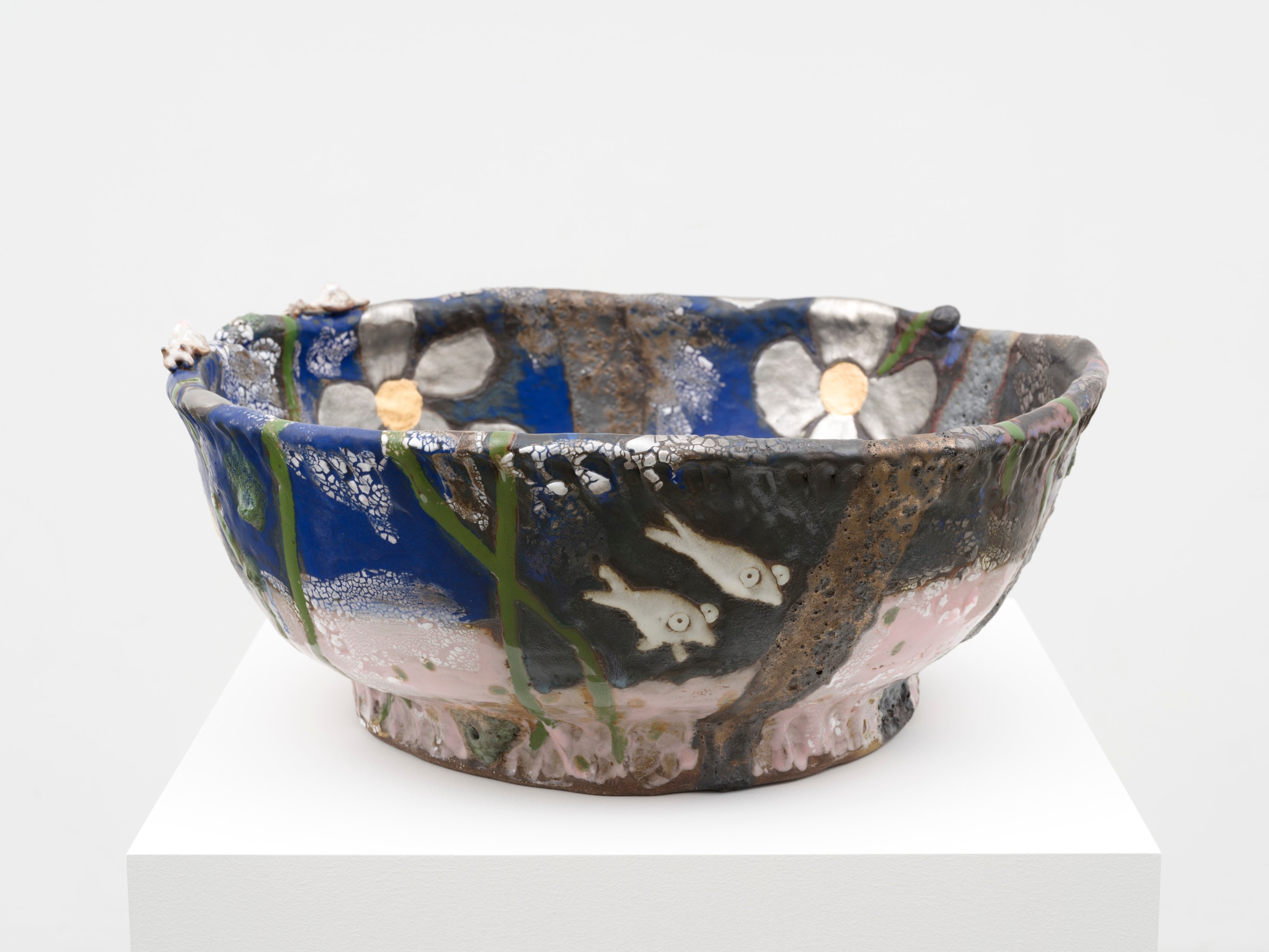 Karin Gulbran, Pond in December, 2020 - 2021