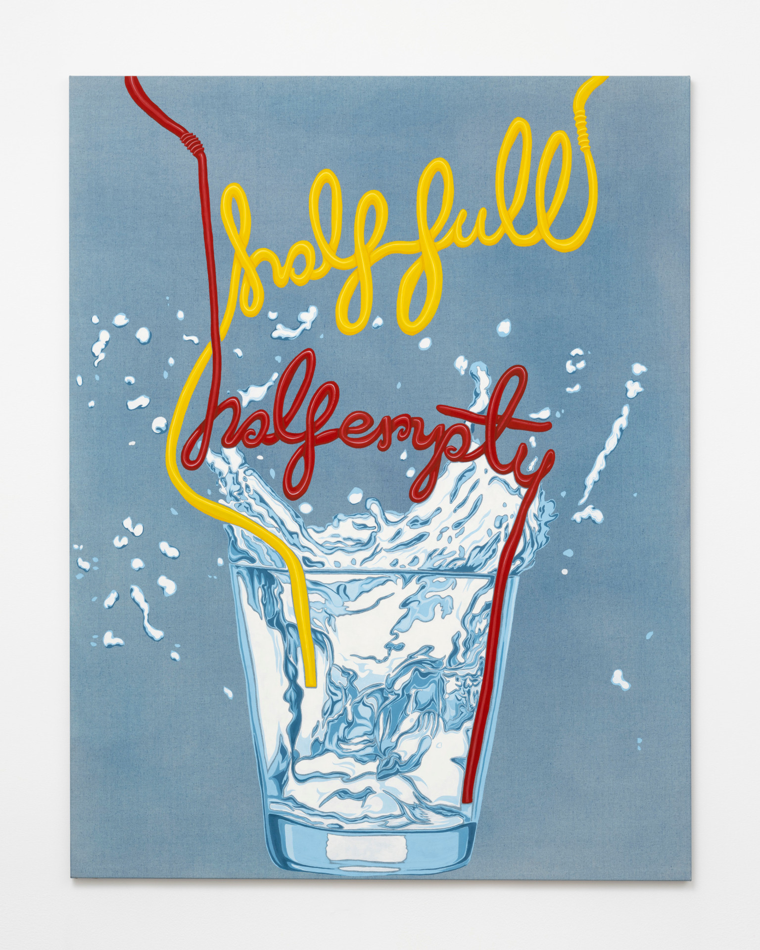 Joel Mesler, Untitled (Half Full), 2020