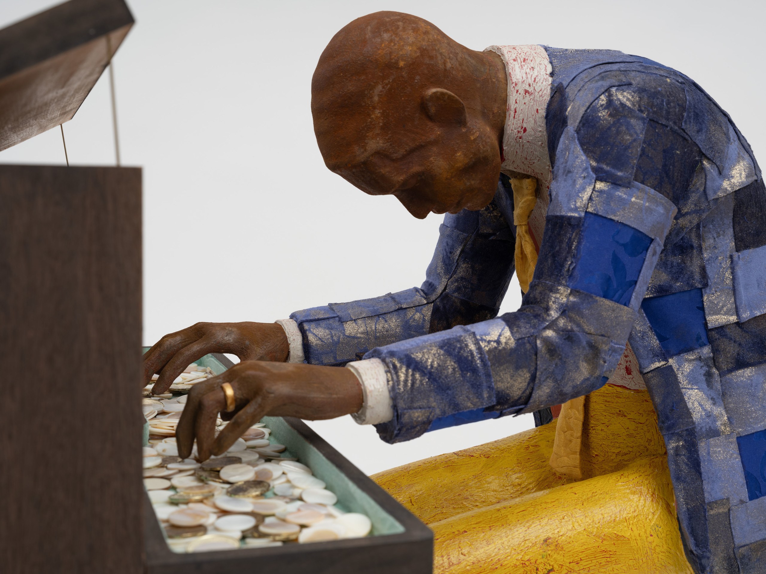 Derek Fordjour, Fermata, 2025