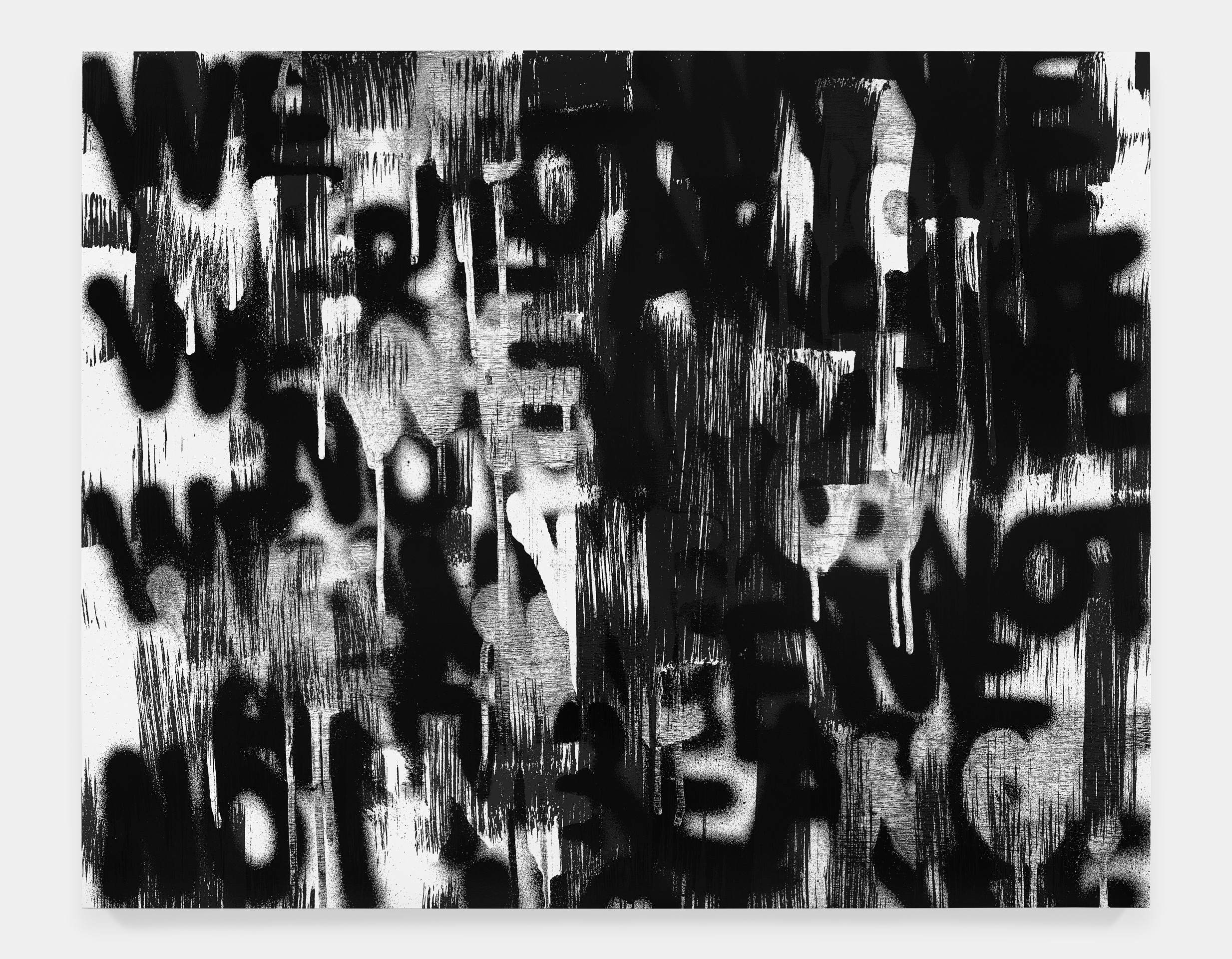 Adam Pendleton, Untitled (WE ARE NOT), 2020