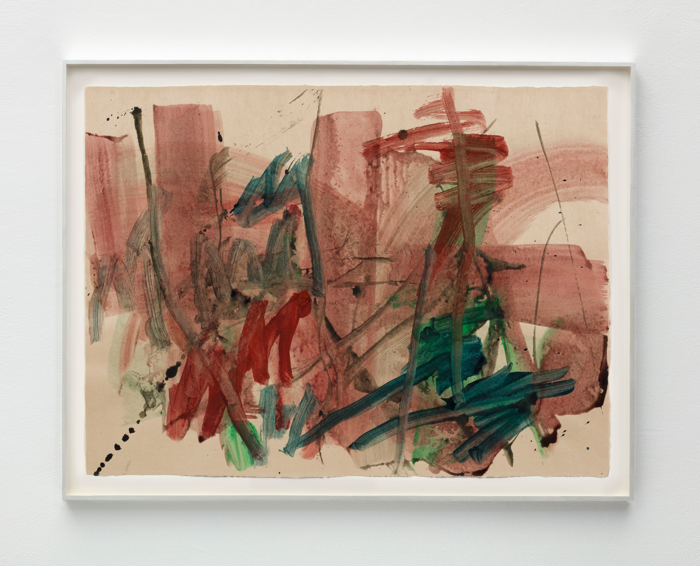 Mary Weatherford, In the cedar forest, 2019