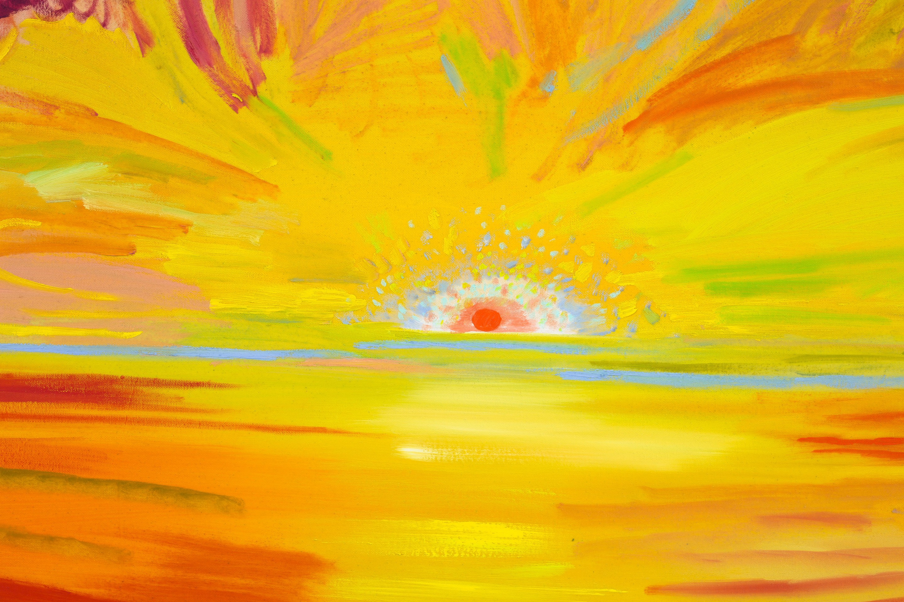 Shara Hughes, Burn Out, 2023