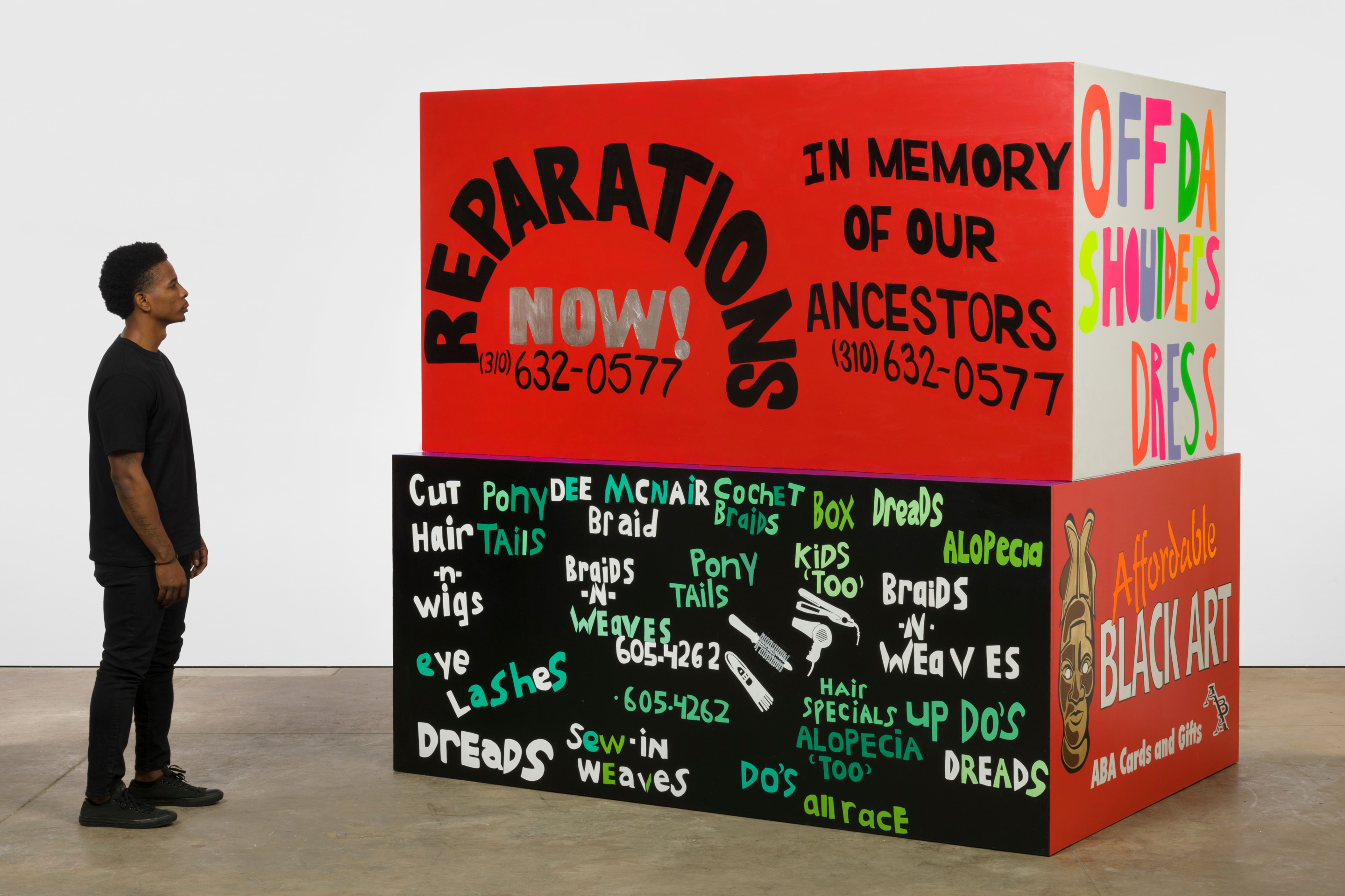 Lauren Halsey Reparations Now + Welcome Family, 2020