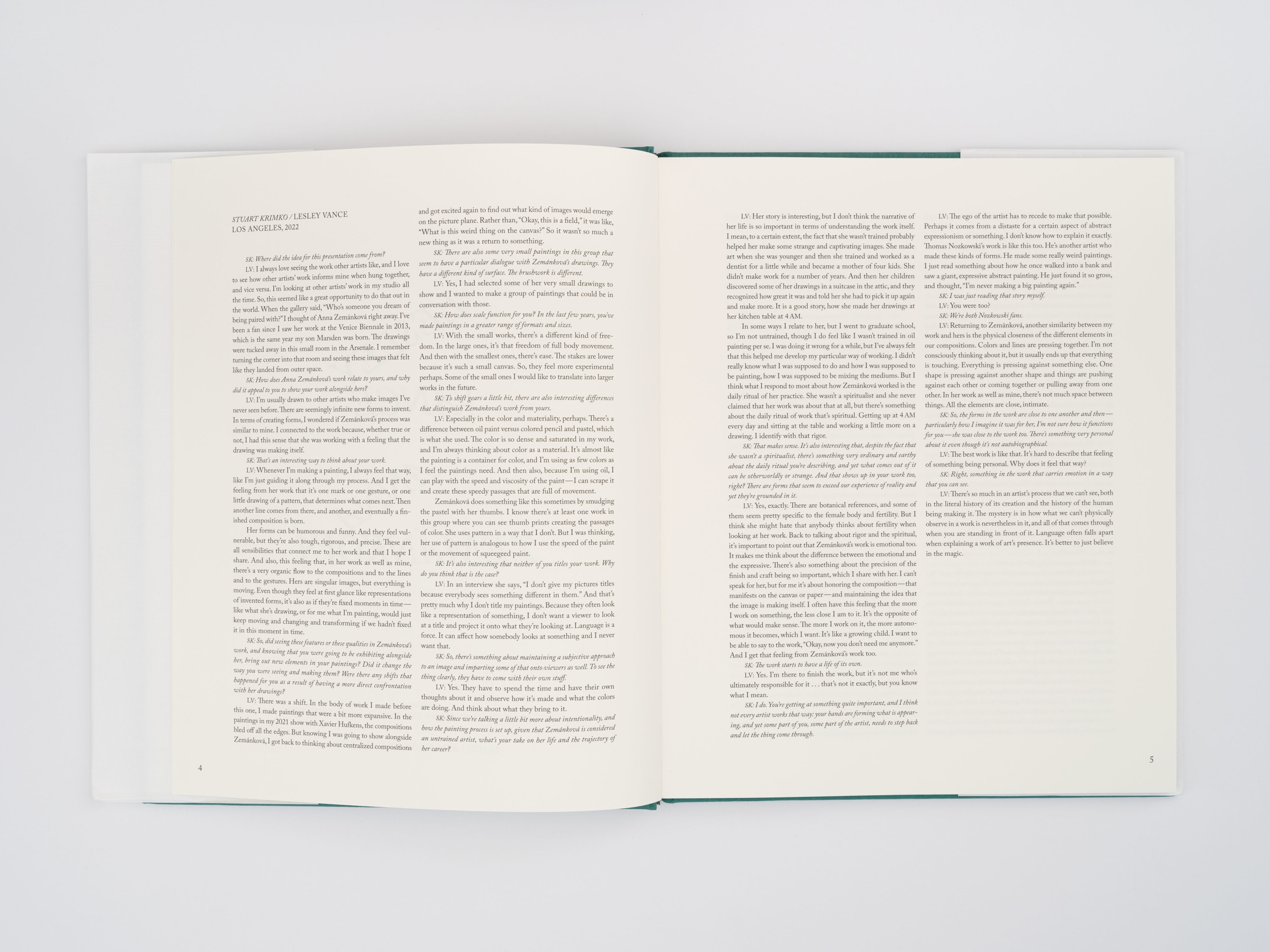 Lesley Vance and Anna Zem&aacute;nkov&aacute;