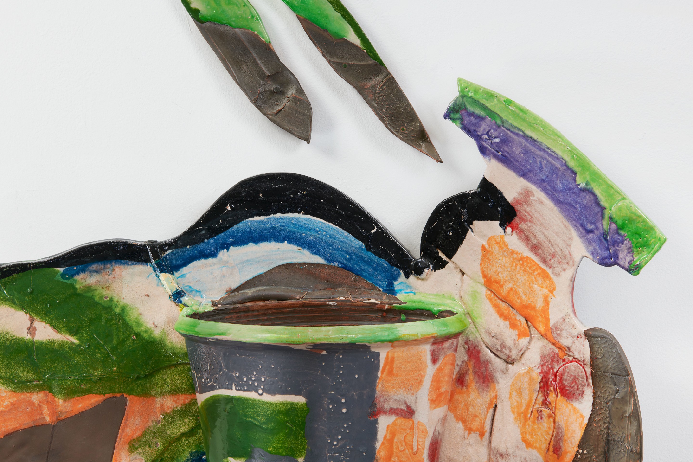 Betty Woodman, Balustrade Relief 6-94, 1994