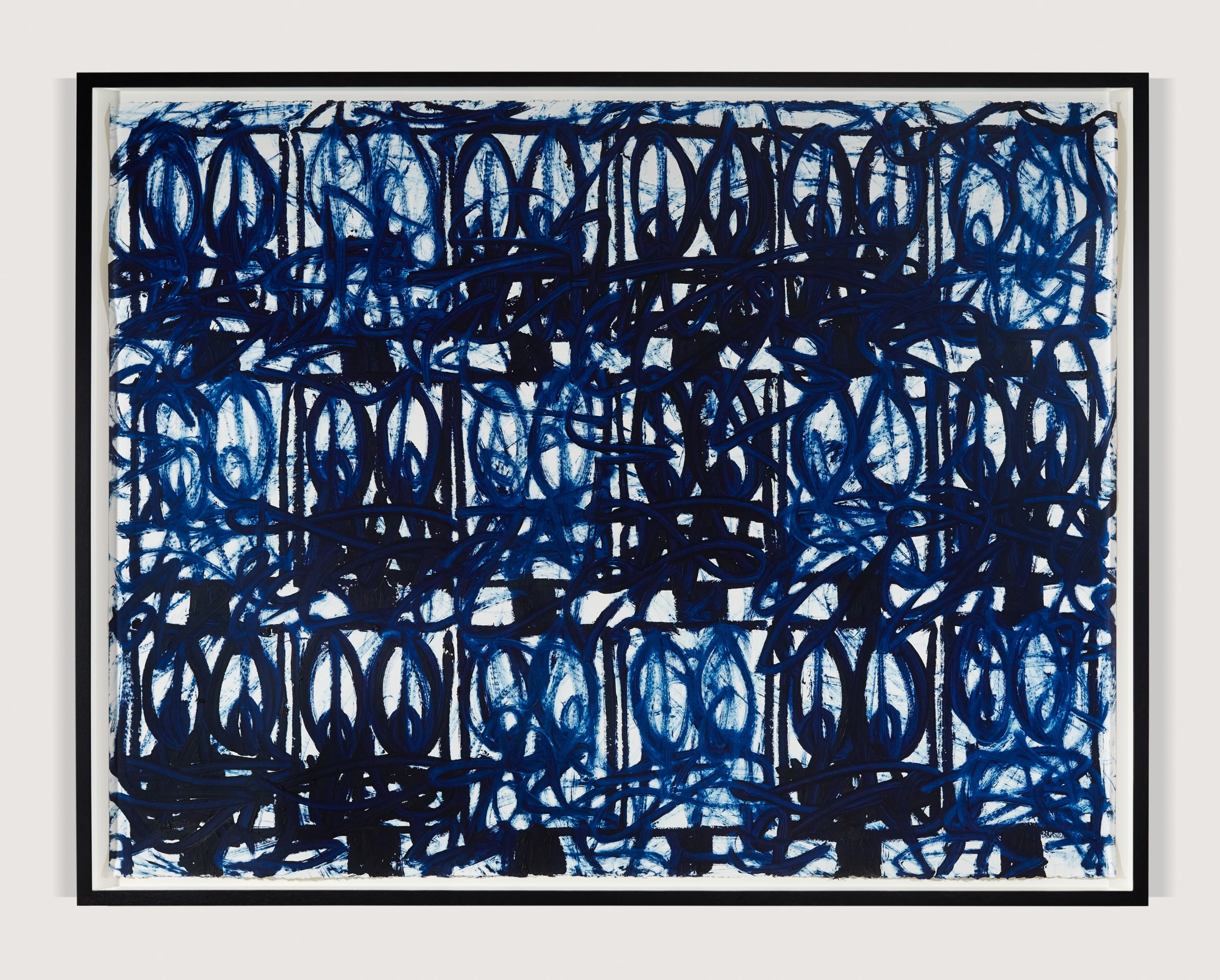 Rashid Johnson, Untitled Anxious Bruise Drawing, 2021