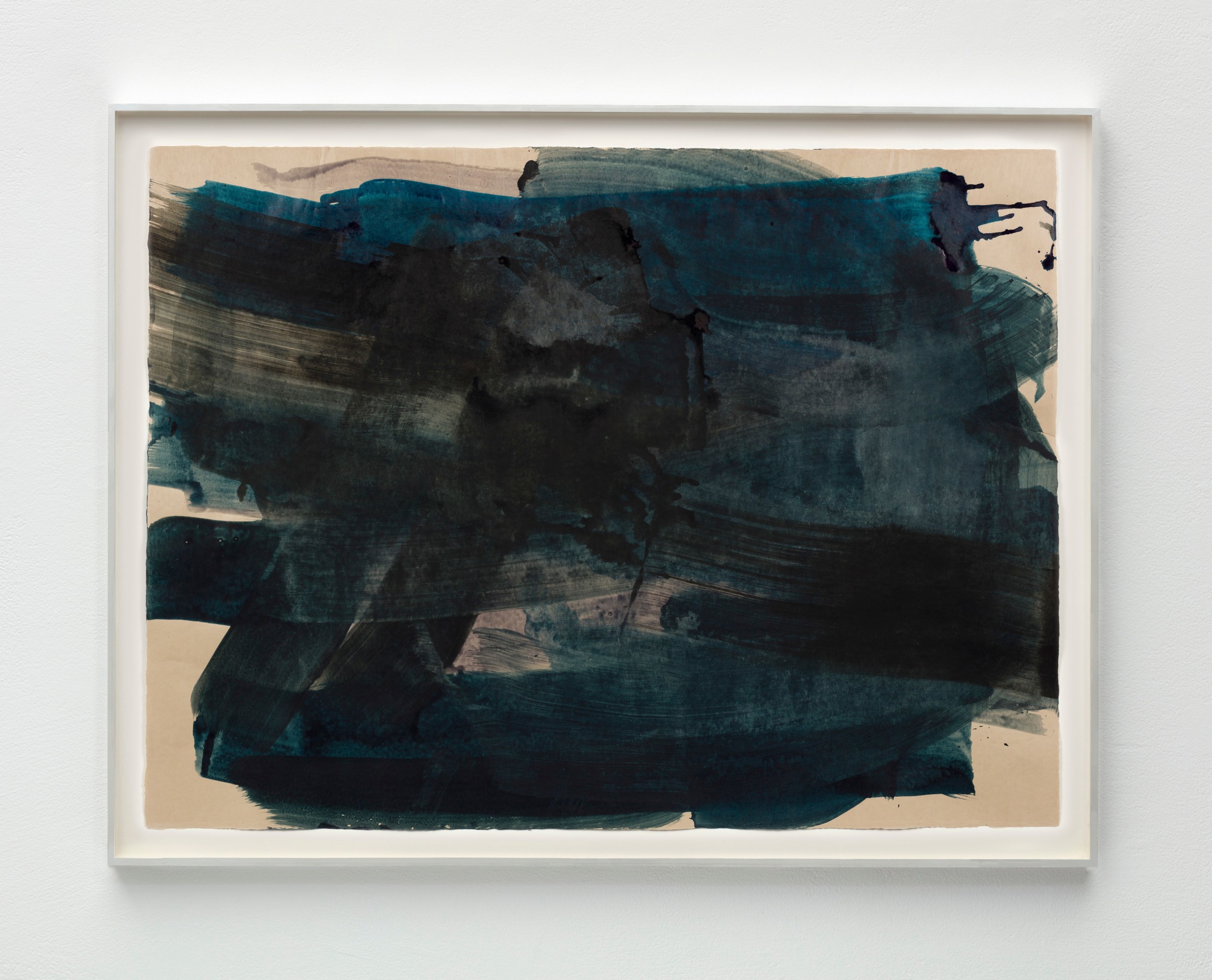 Mary Weatherford, night sky, Nikko, 2019