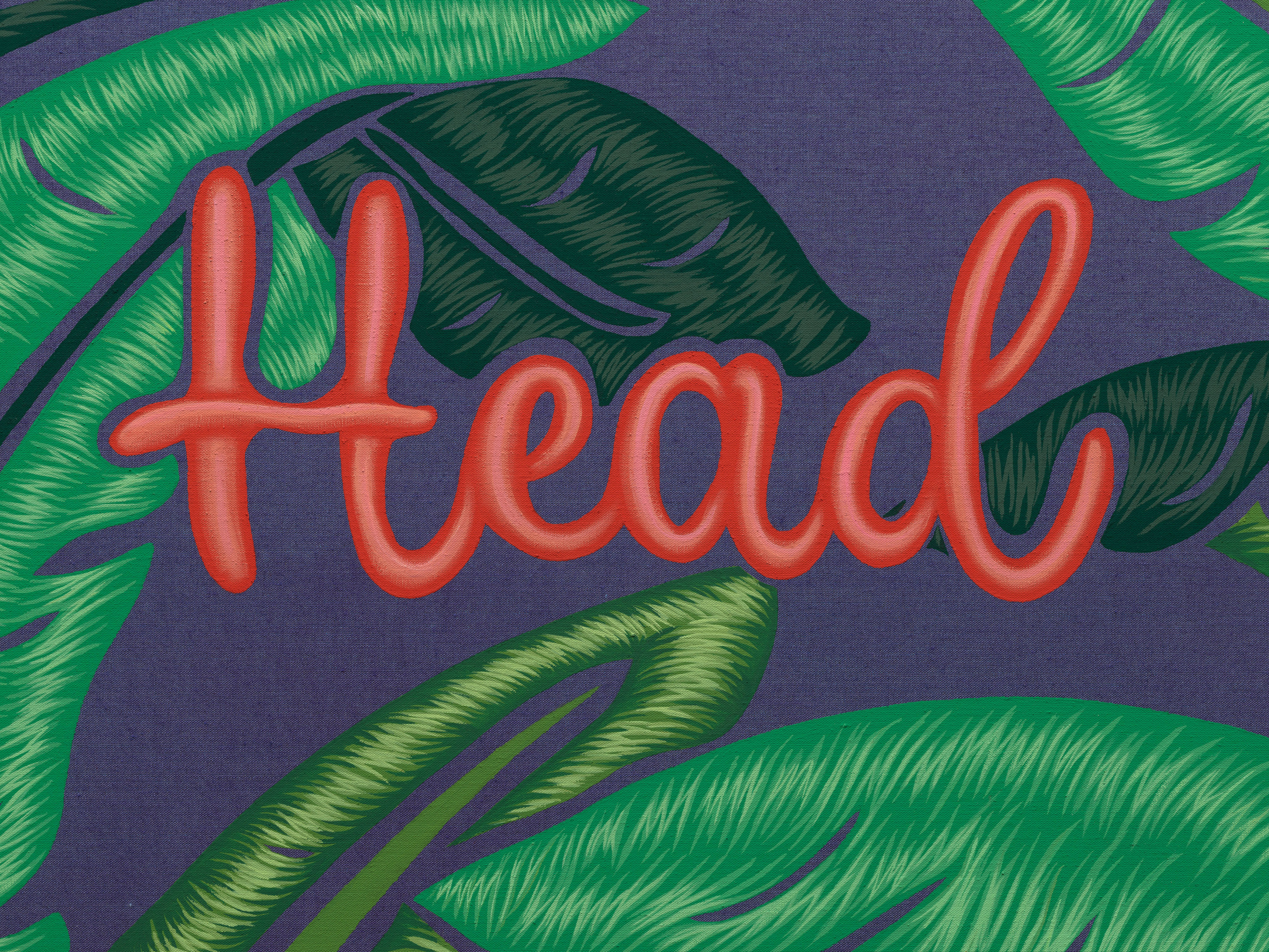 Joel Mesler, Untitled (Hot Head), 2023