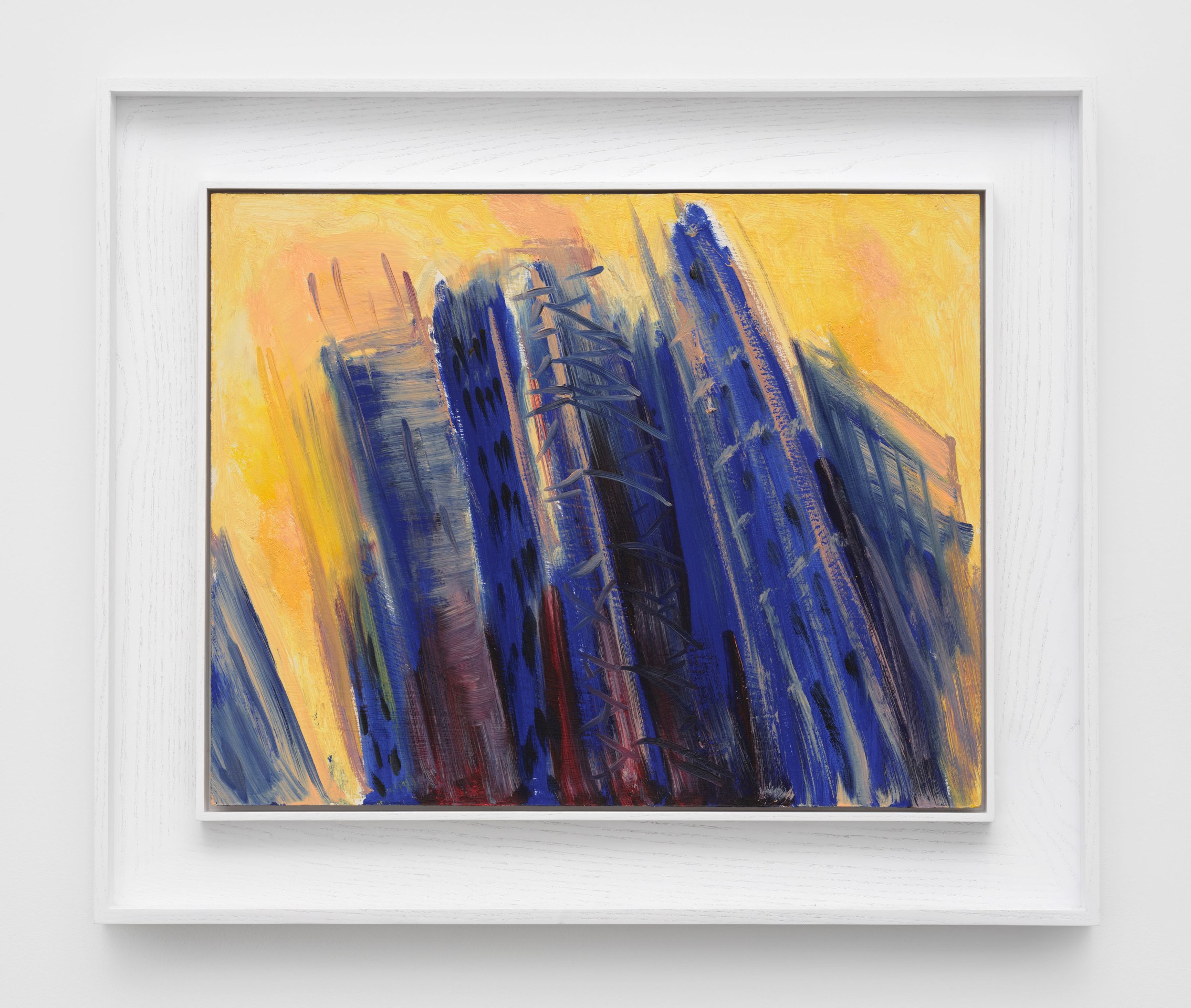 Martha Diamond, Study for Yellow Sky, 1986