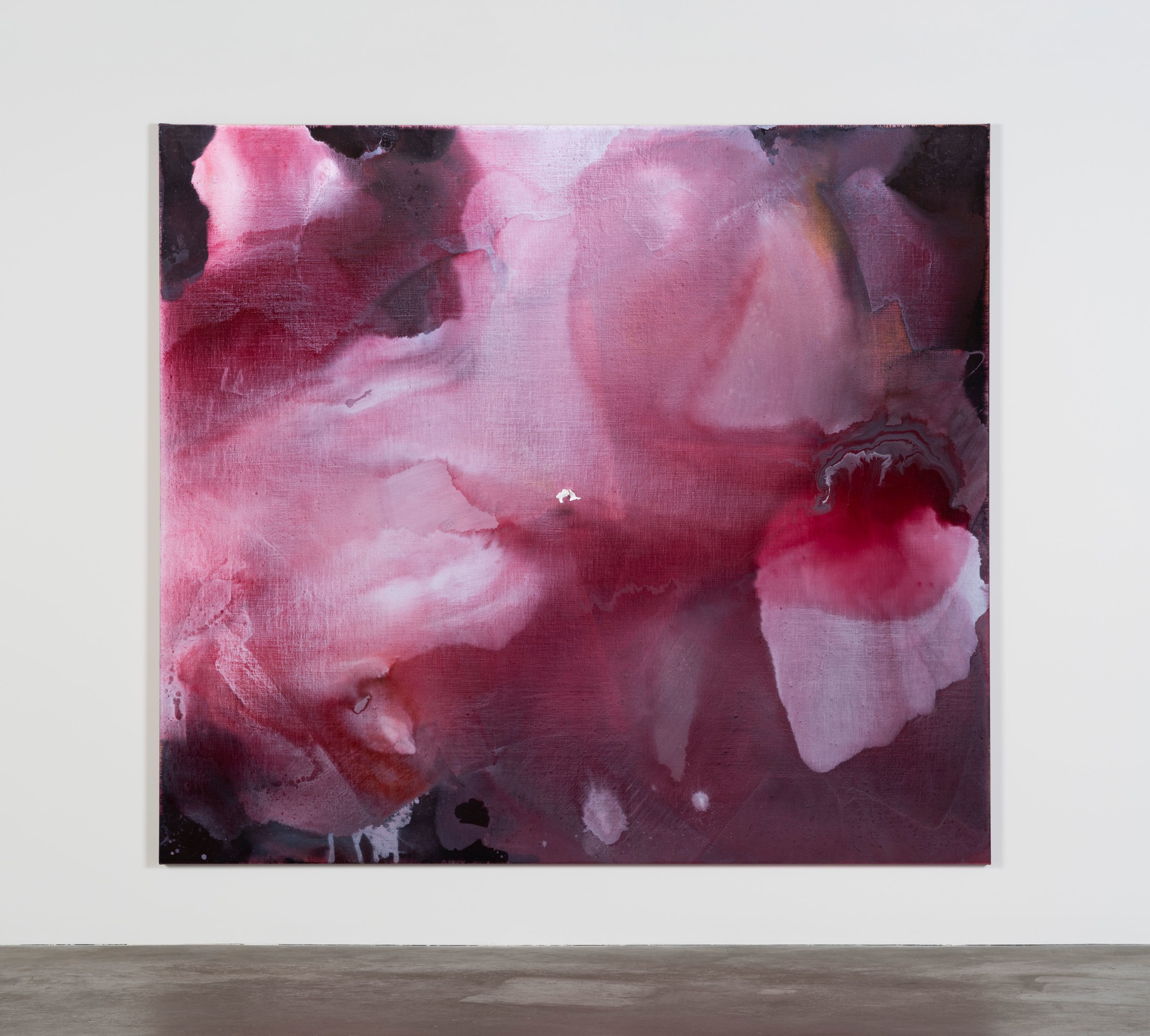 Mary Weatherford, A Rose Tree, 2025