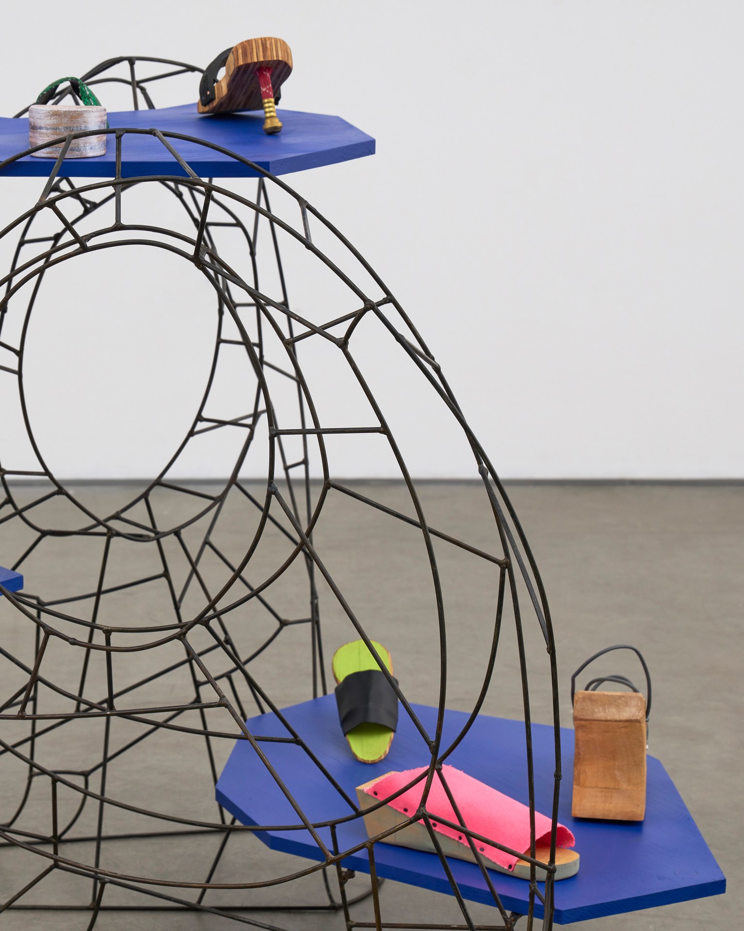 Evan Holloway, Shoe Display, 2024