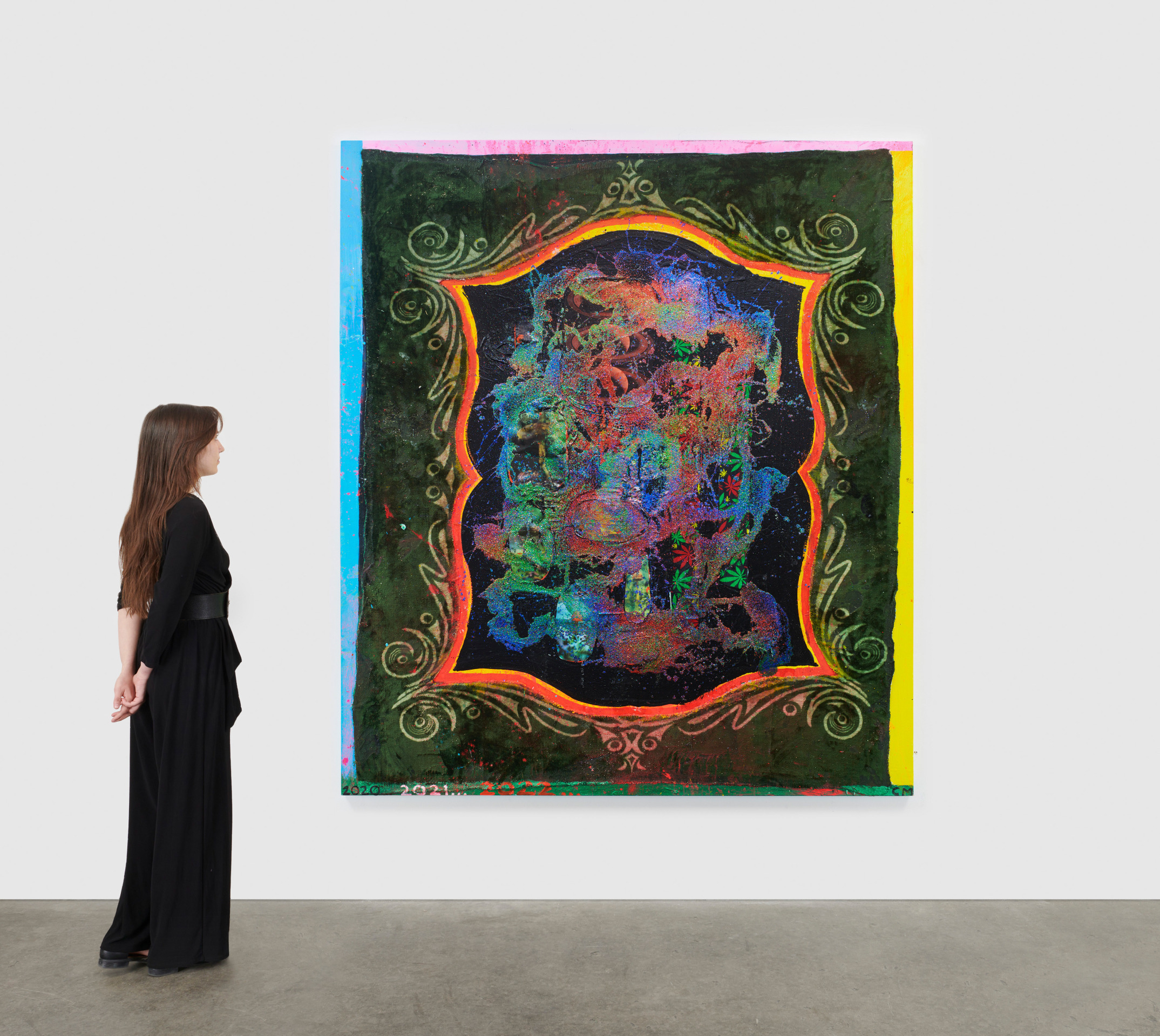 Chris Martin, Untitled, 2019 - 2022