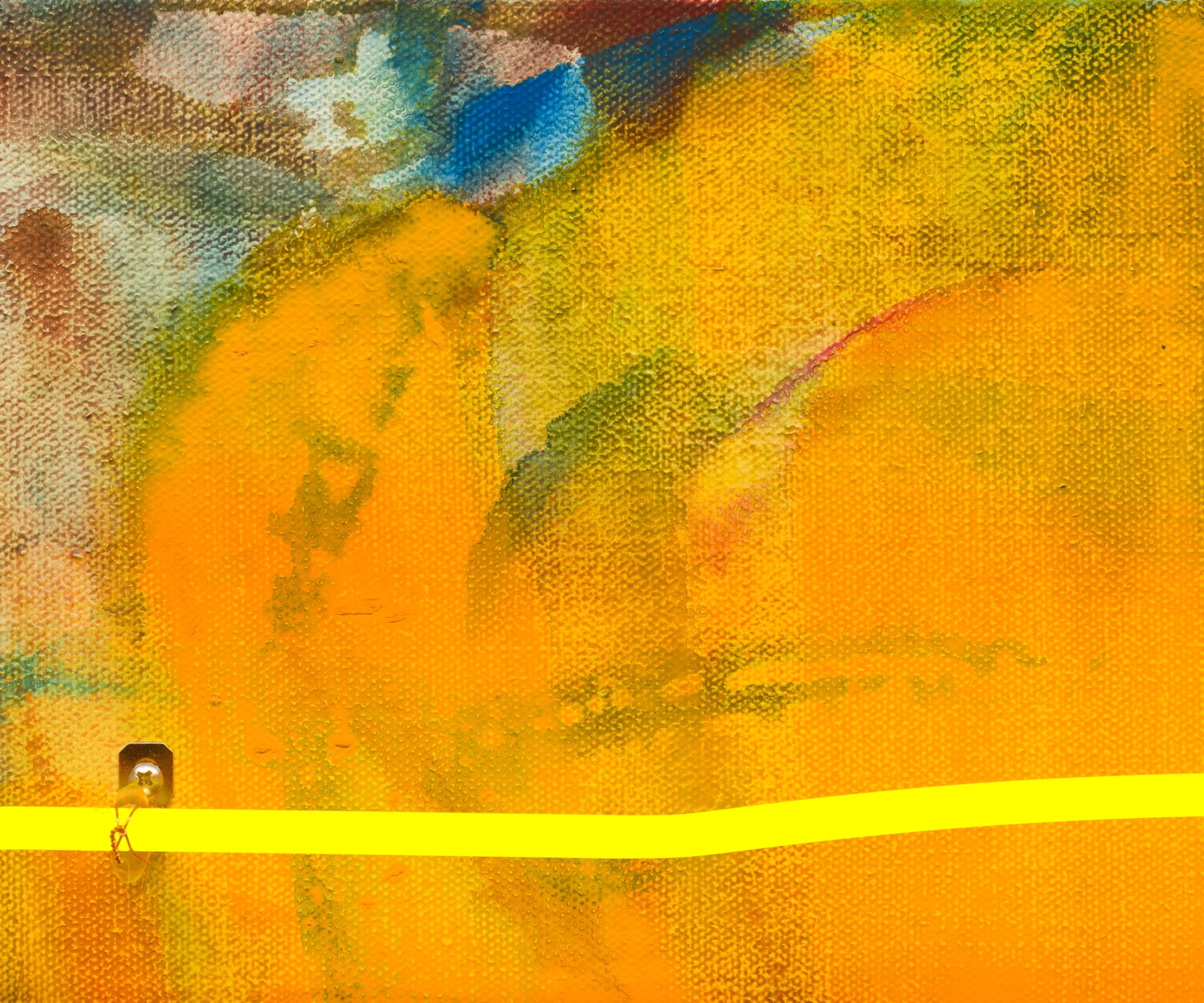 Mary Weatherford, Warm Weather, 2021