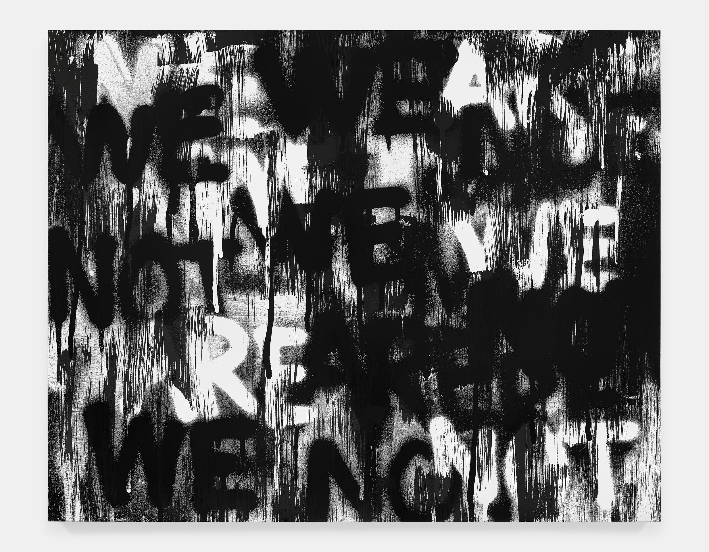 Adam Pendleton, Untitled (WE ARE NOT), 2020