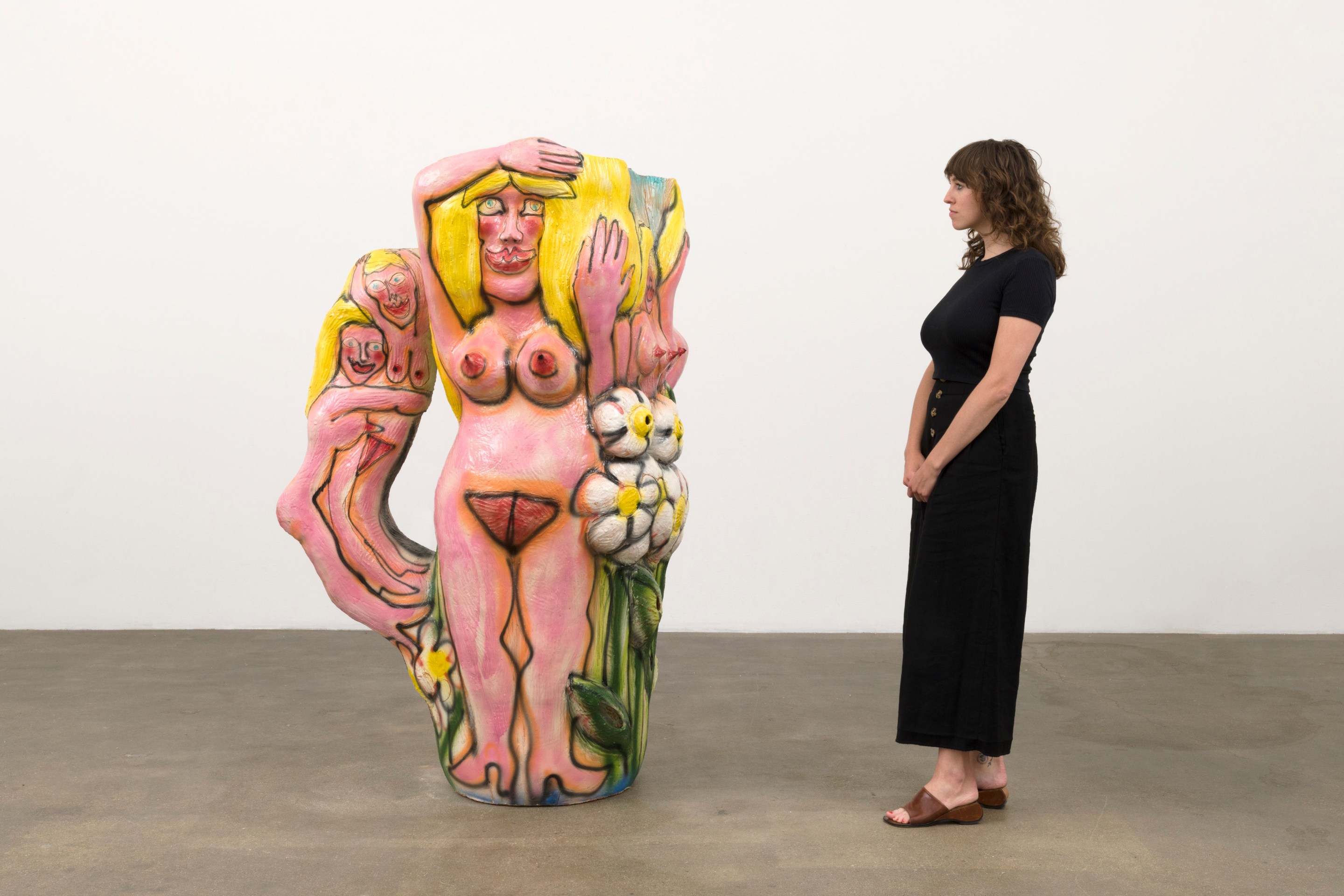 Ghosts, 2019 ceramic with glaze