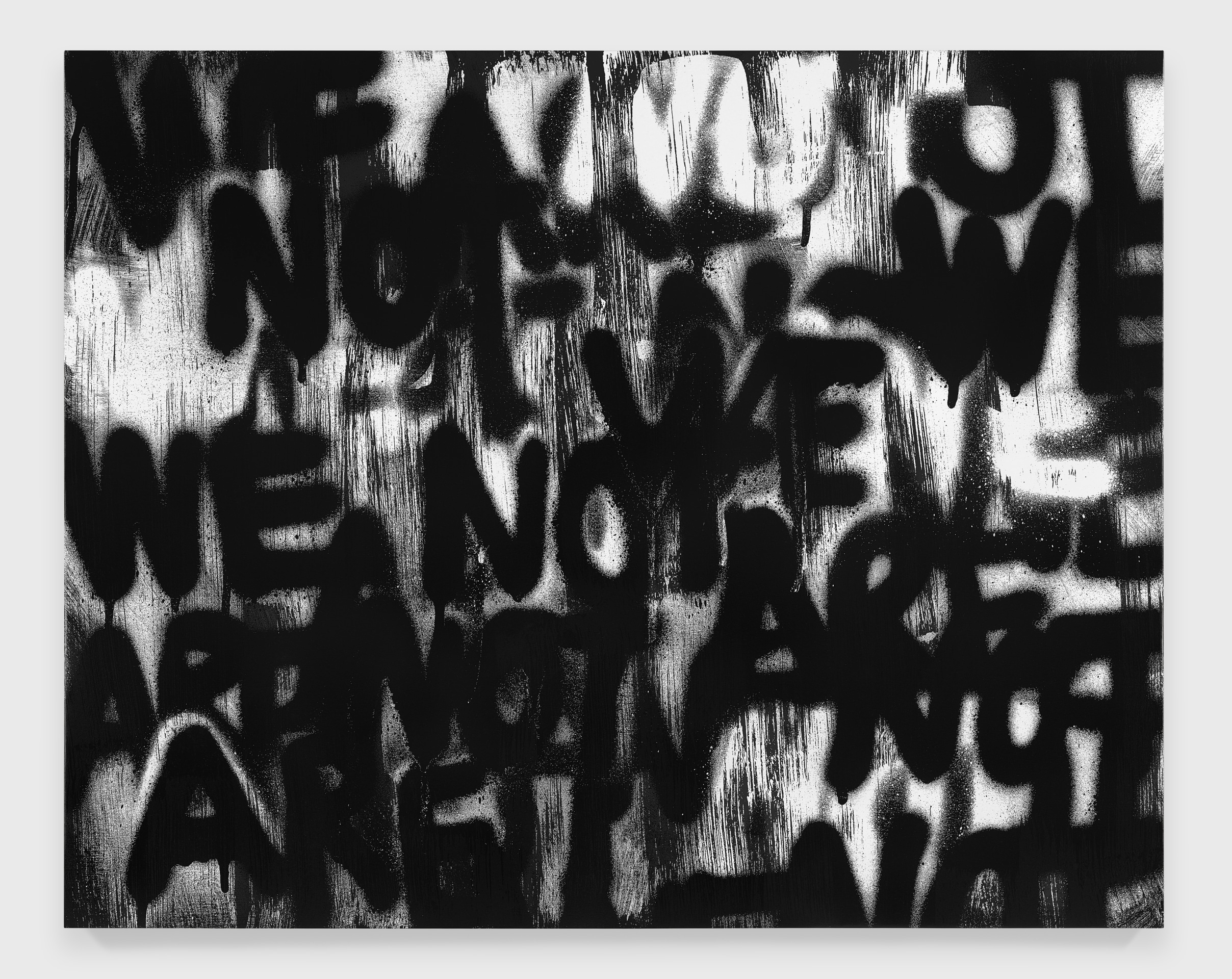 Adam Pendleton, Untitled (WE ARE NOT), 2019 - 2020