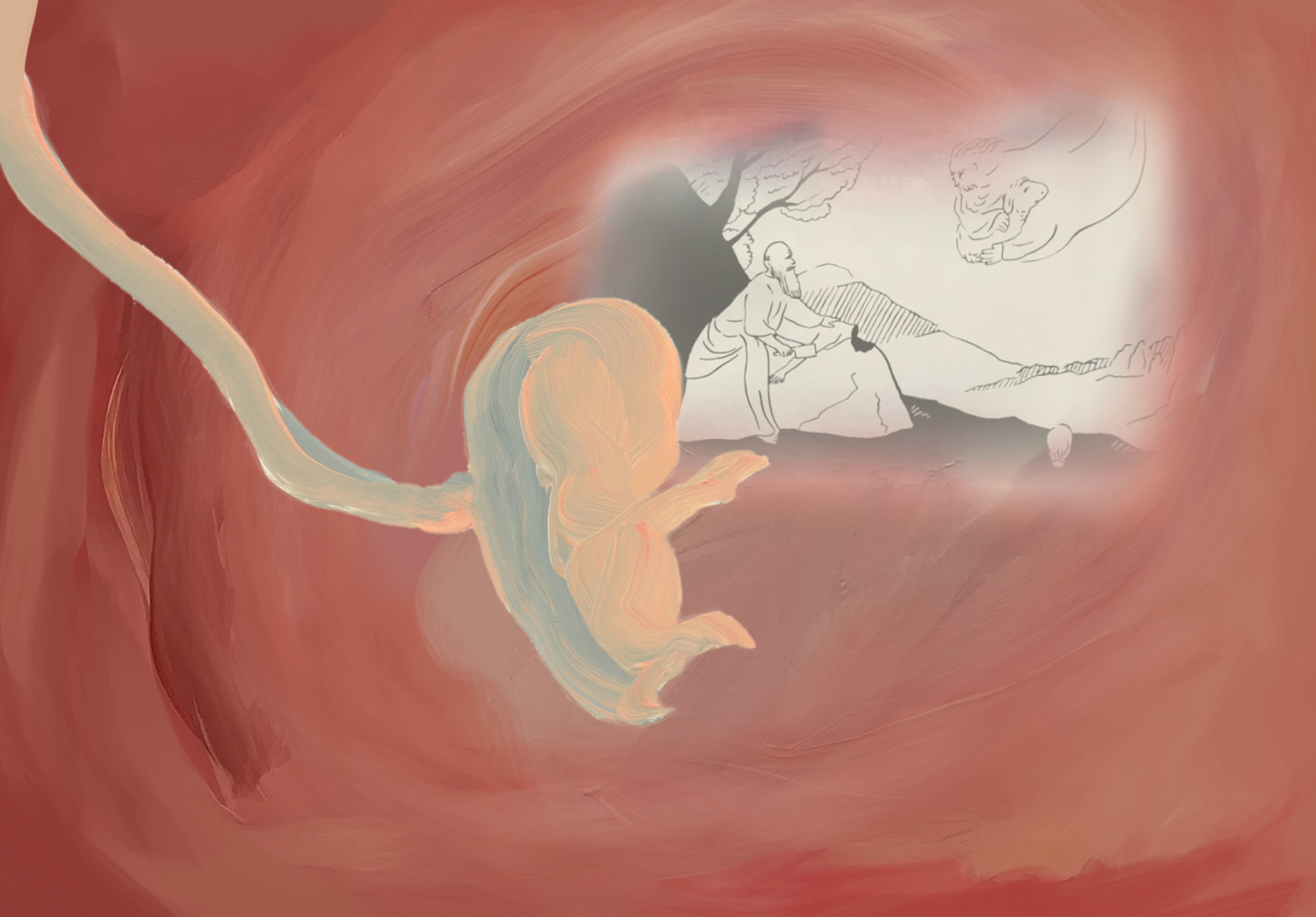 Tala Madani The Womb, 2019