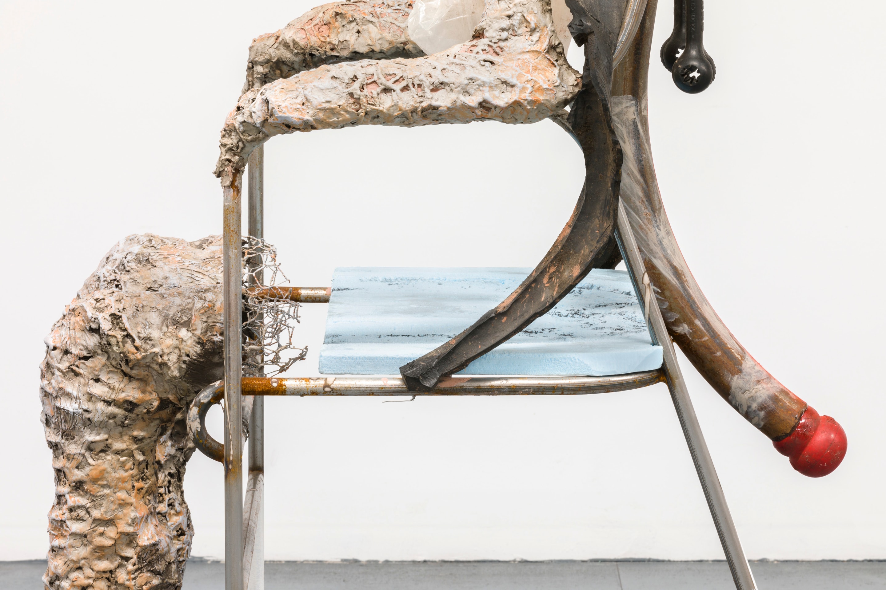 Huma Bhabha Mask of Dimitrios, 2019