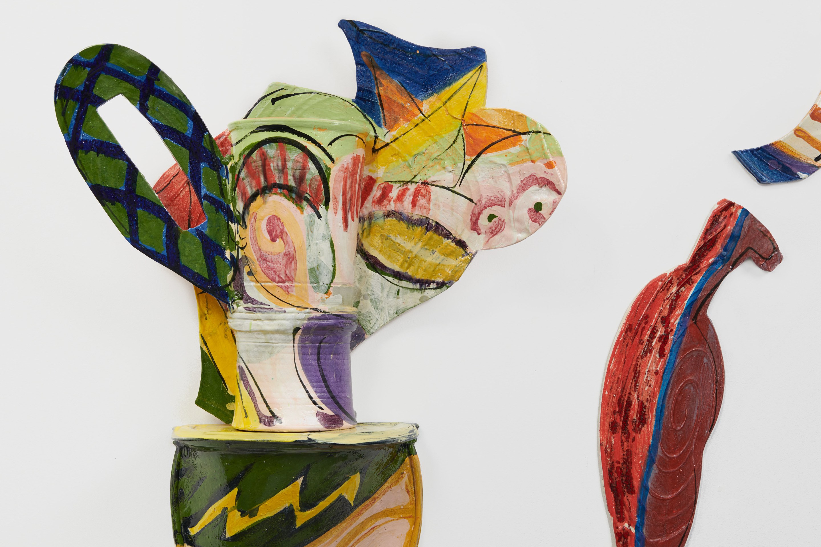 Betty Woodman, Balustrade Relief Vase 97-01, 1997