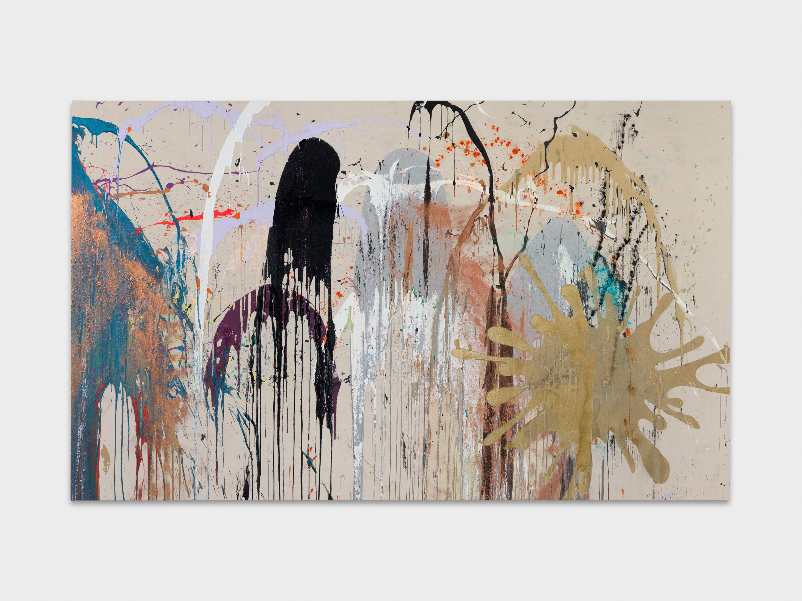 John Armleder Compression Z, 2019