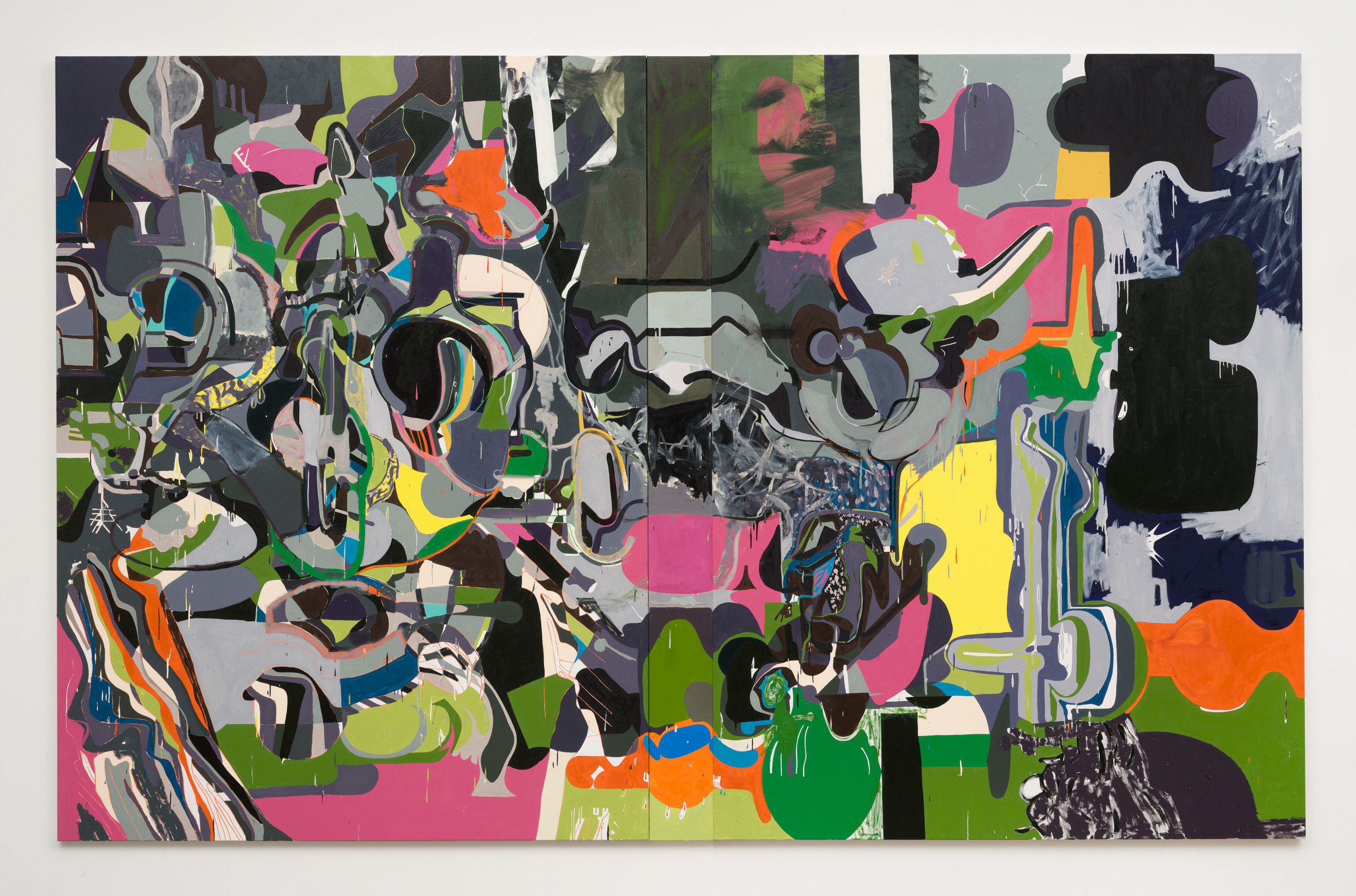 Michael Williams, Paired Puzzles with Interpolation (Studio/Courthouse), 2020 - 2022