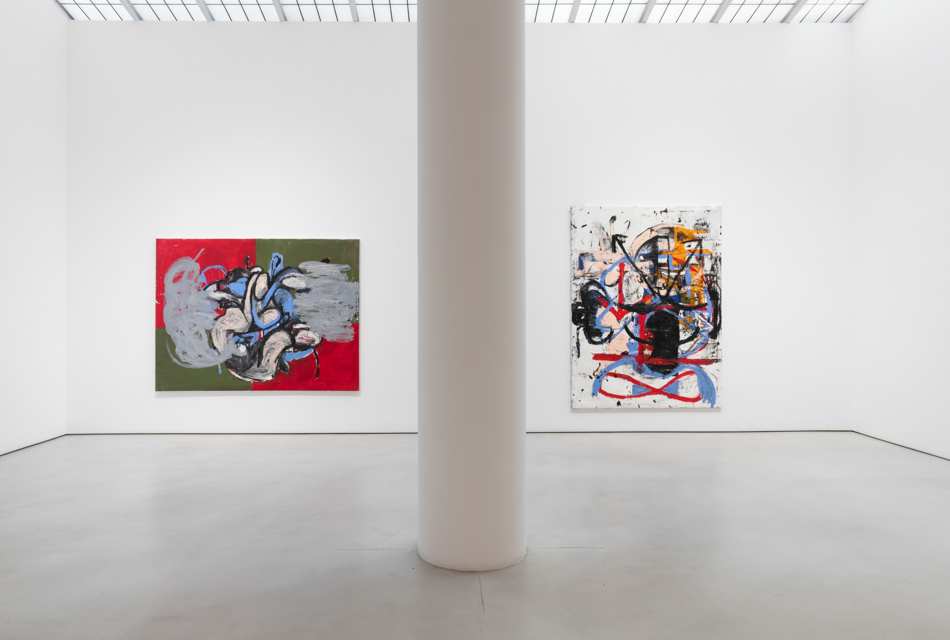 Gerasimos Floratos Installation view of X-ing at Mitchell-Innes & Nash, New York, 2023
