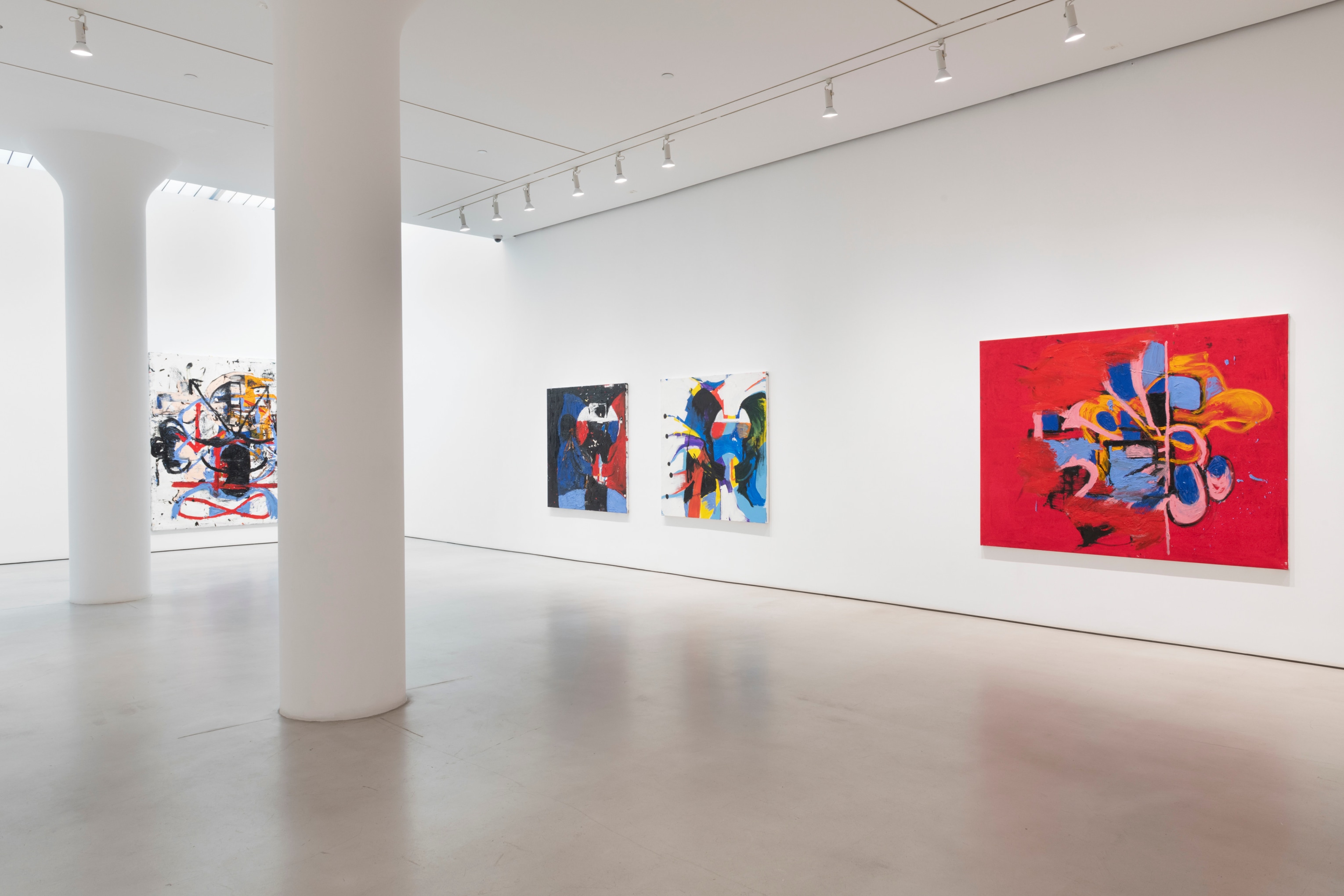 Gerasimos Floratos Installation view of X-ing at Mitchell-Innes & Nash, New York, 2023