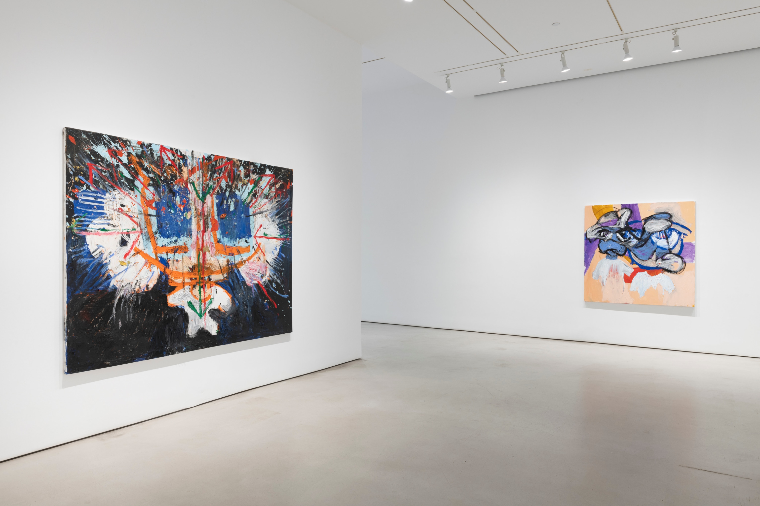 Gerasimos Floratos Installation view of X-ing at Mitchell-Innes &amp;amp; Nash, New York, 2023