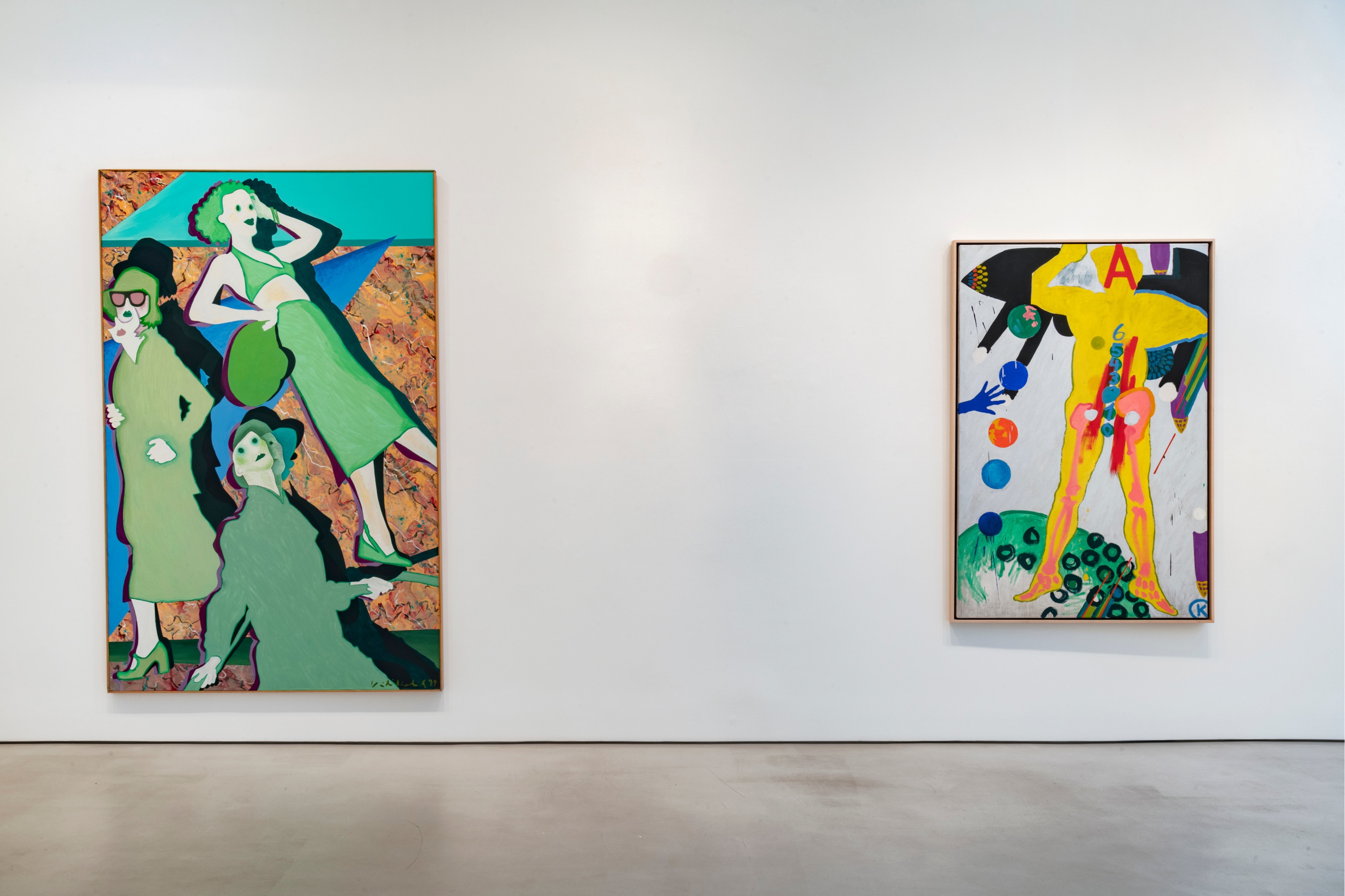 KIKI KOGELNIK Installation view at Mitchell-Innes & Nash, New York, 2019