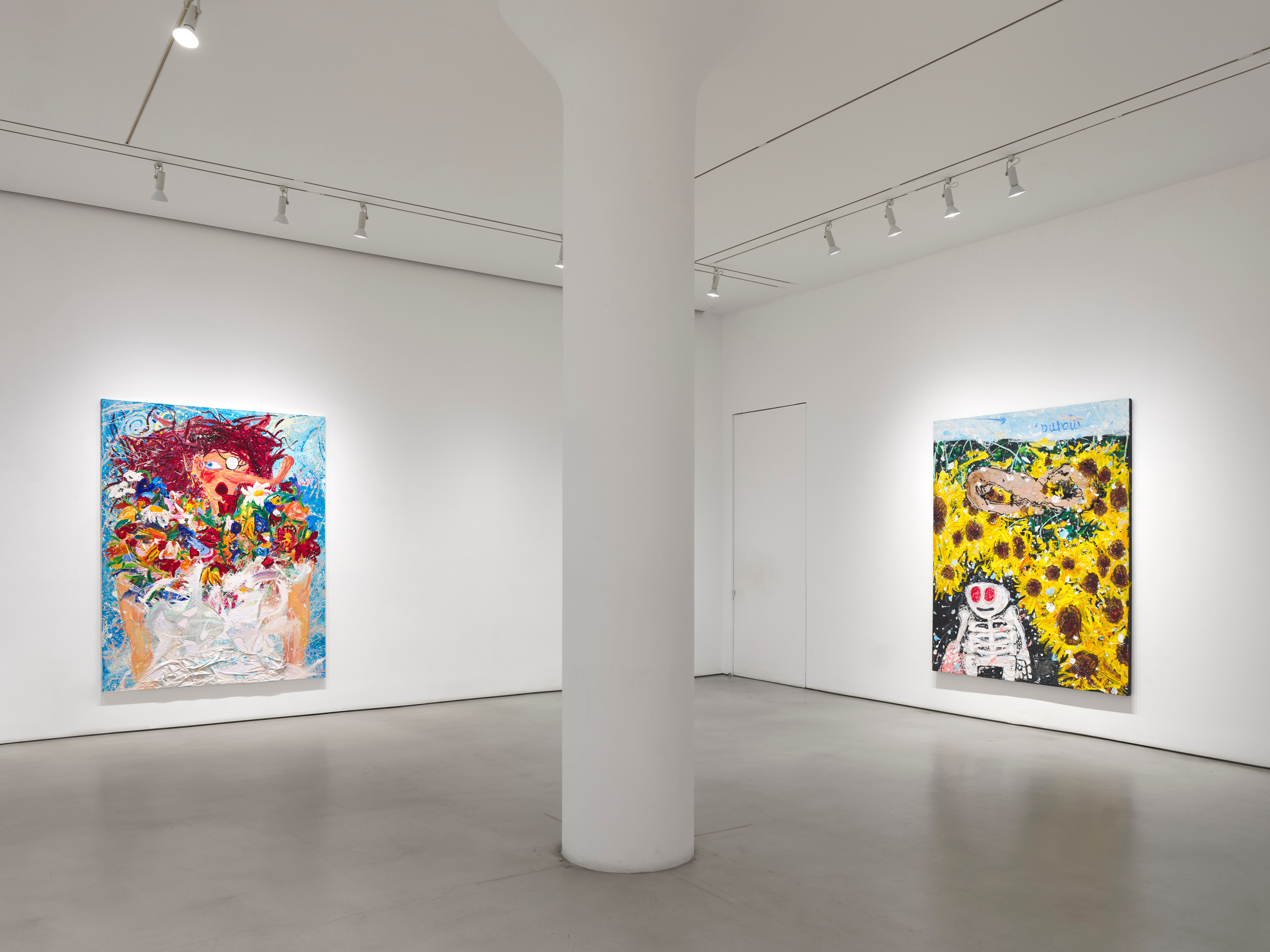 Yirui Jia Installation view of&nbsp;Seasonist at Mitchell-Innes &amp;amp; Nash, New York, 2024