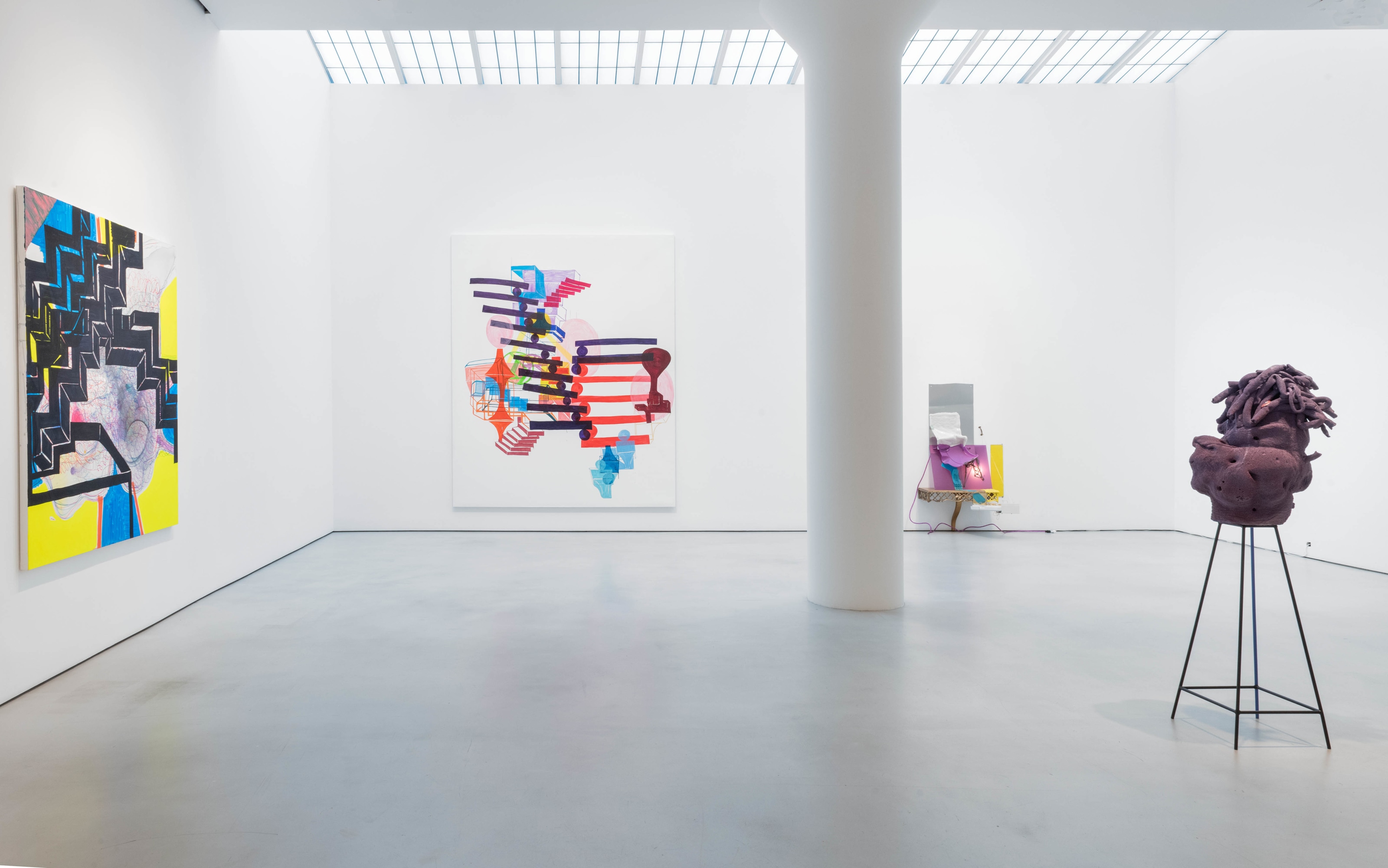 Installation view of Informal Get Together at Mitchell-Innes & Nash New York, 2022