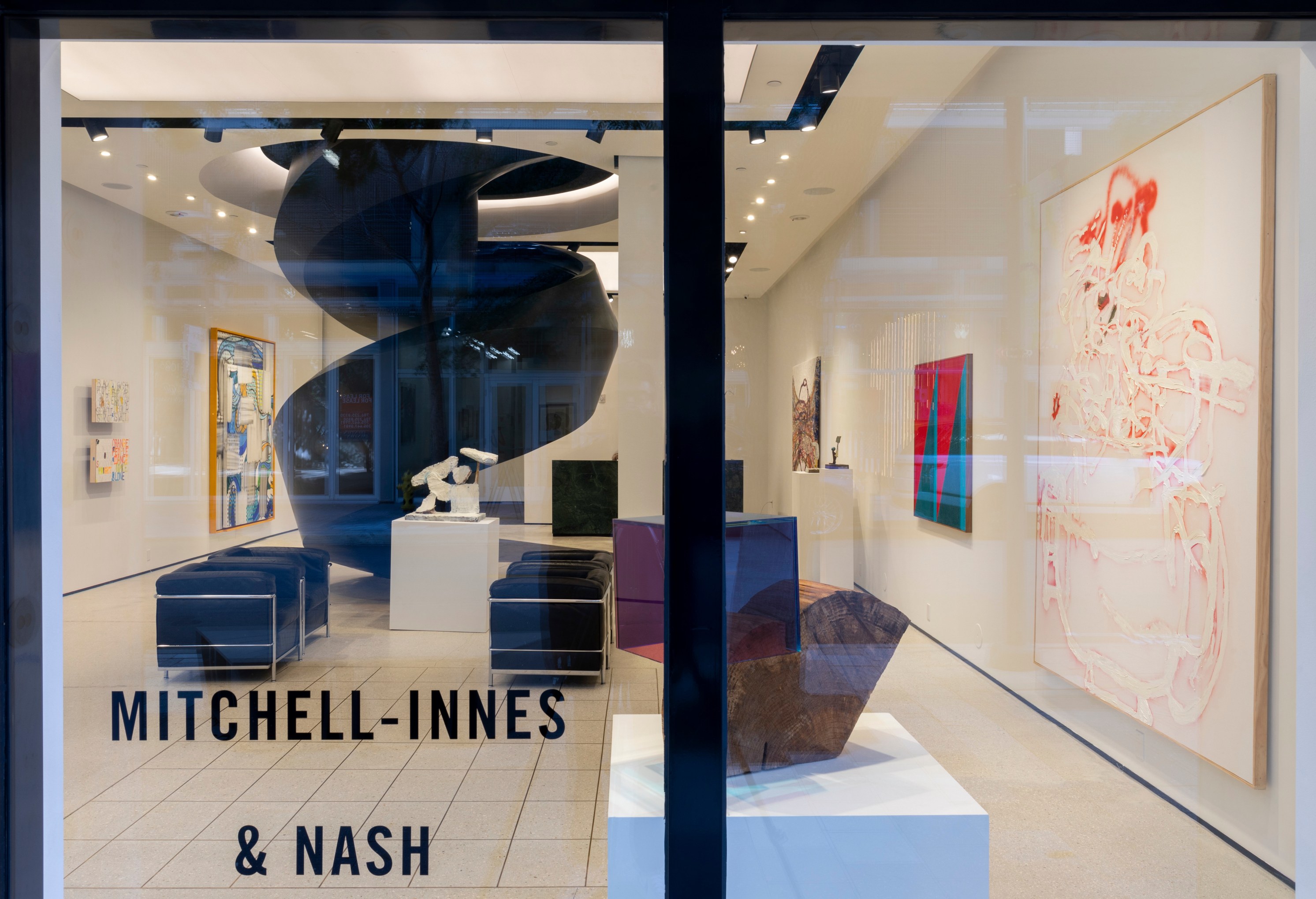 Installation view of Mitchell-Innes & Nash in Miami Design District, Miami, Florida, 2020