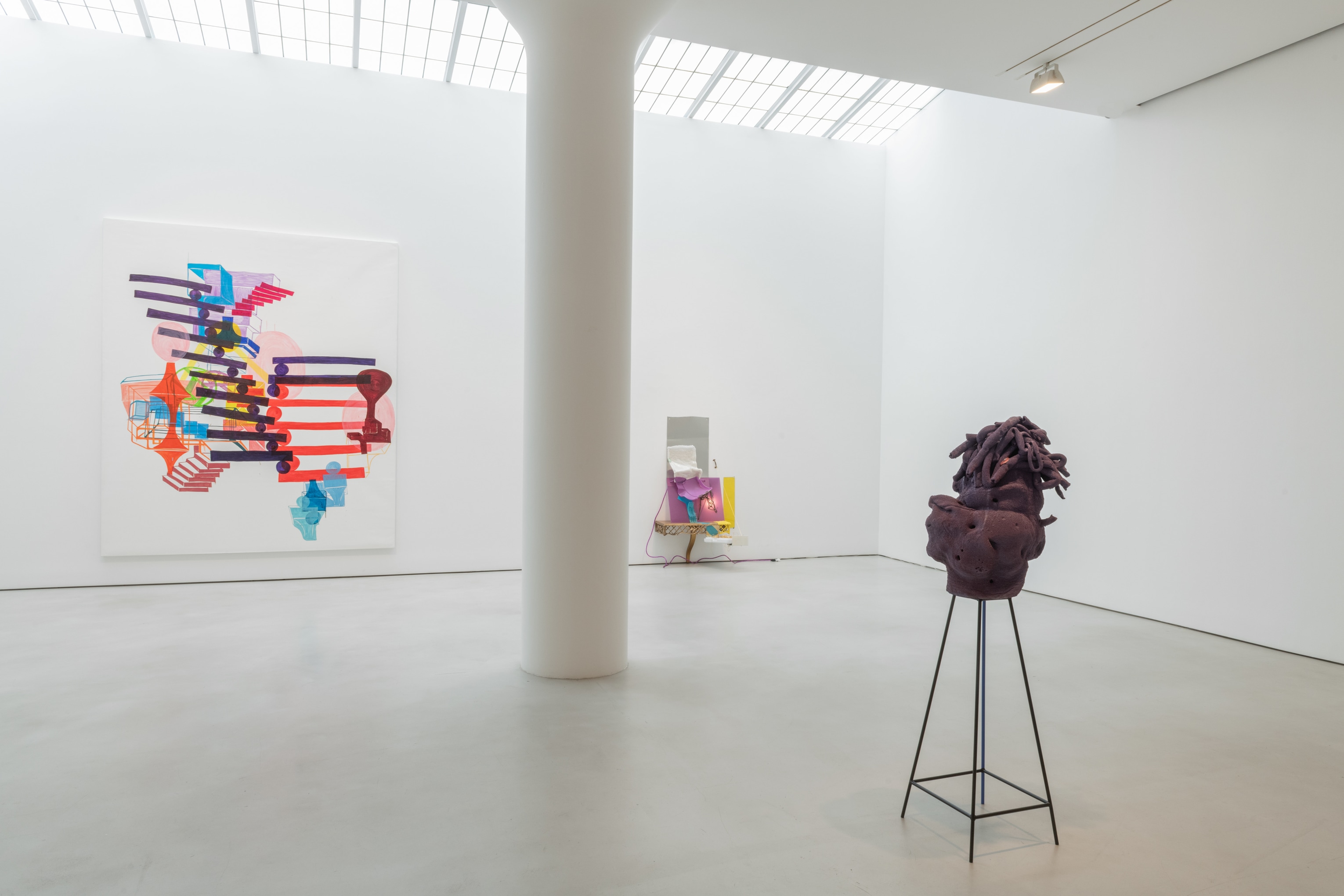 Installation view of Informal Get Together at Mitchell-Innes & Nash New York, 2022