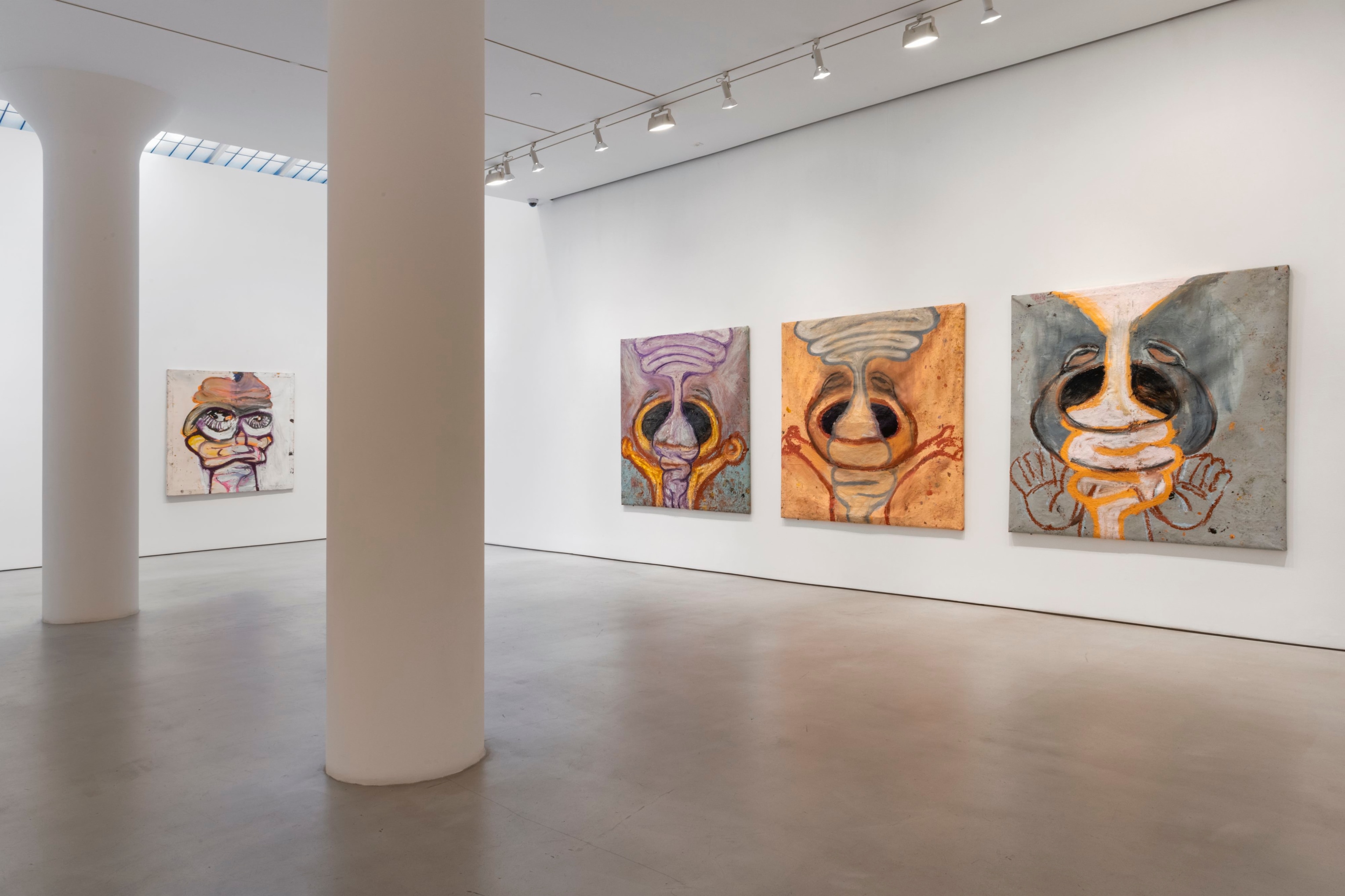 Installation view of Bismuth