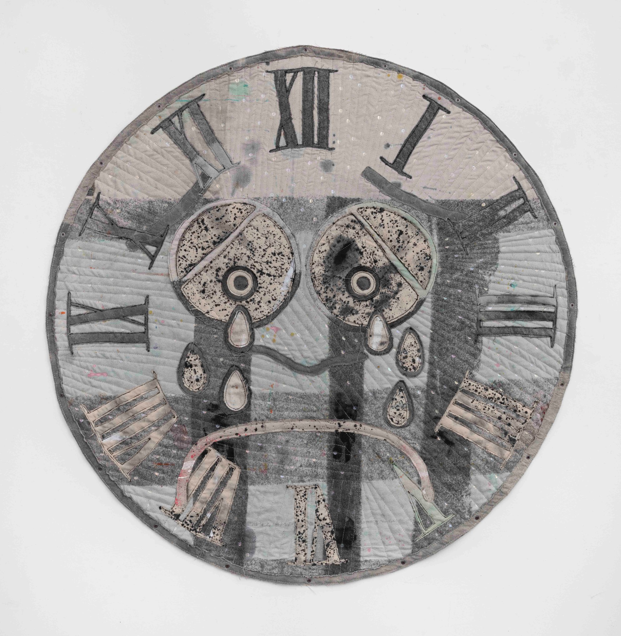 AMANDA ROSS-HO Untitled Crisis Timepiece (QUANTUM CHAPPING) 2023