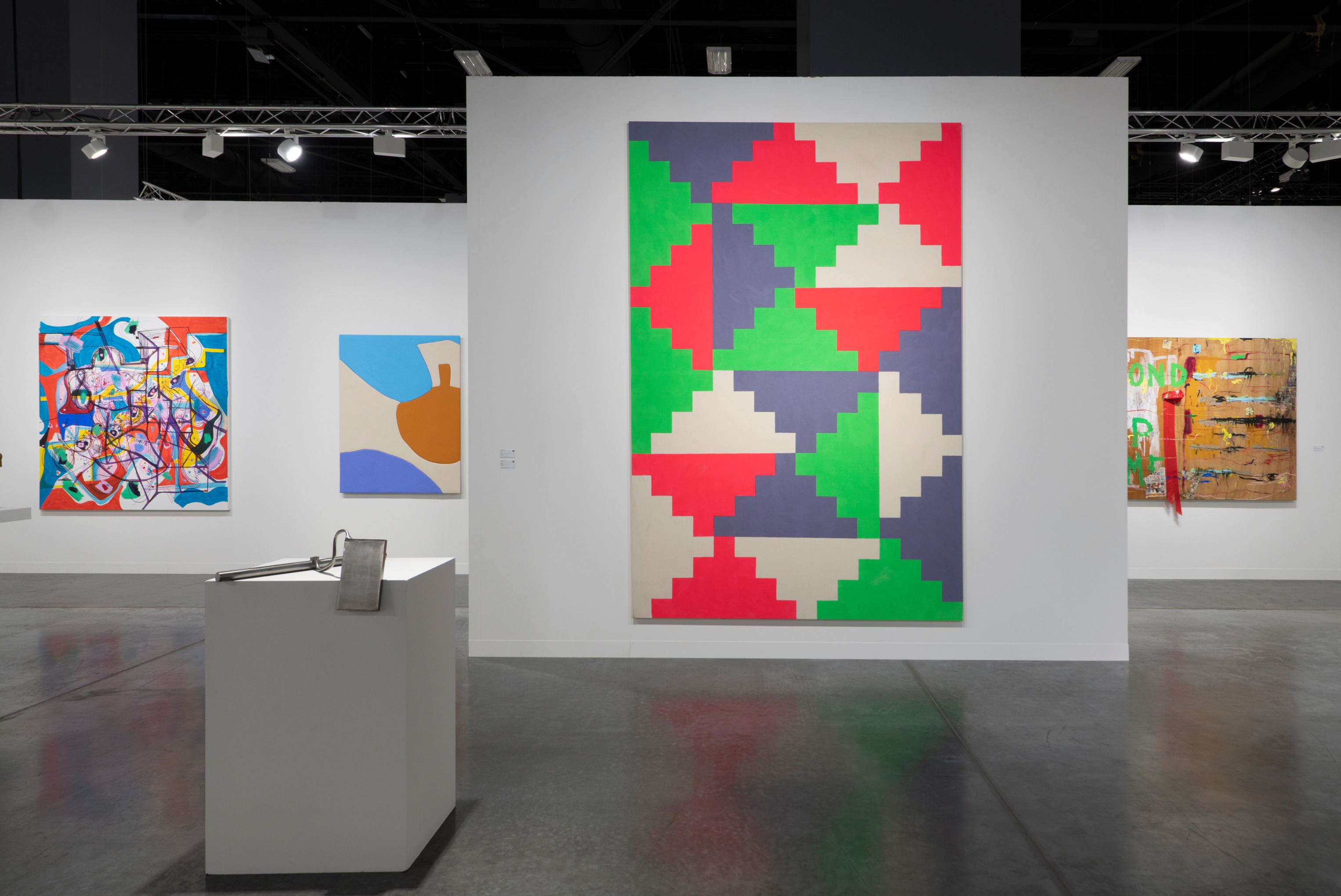 Installation view of Mitchell-Innes &amp;amp; Nash at Art Basel Miami Beach, Miami, Florida, 2023