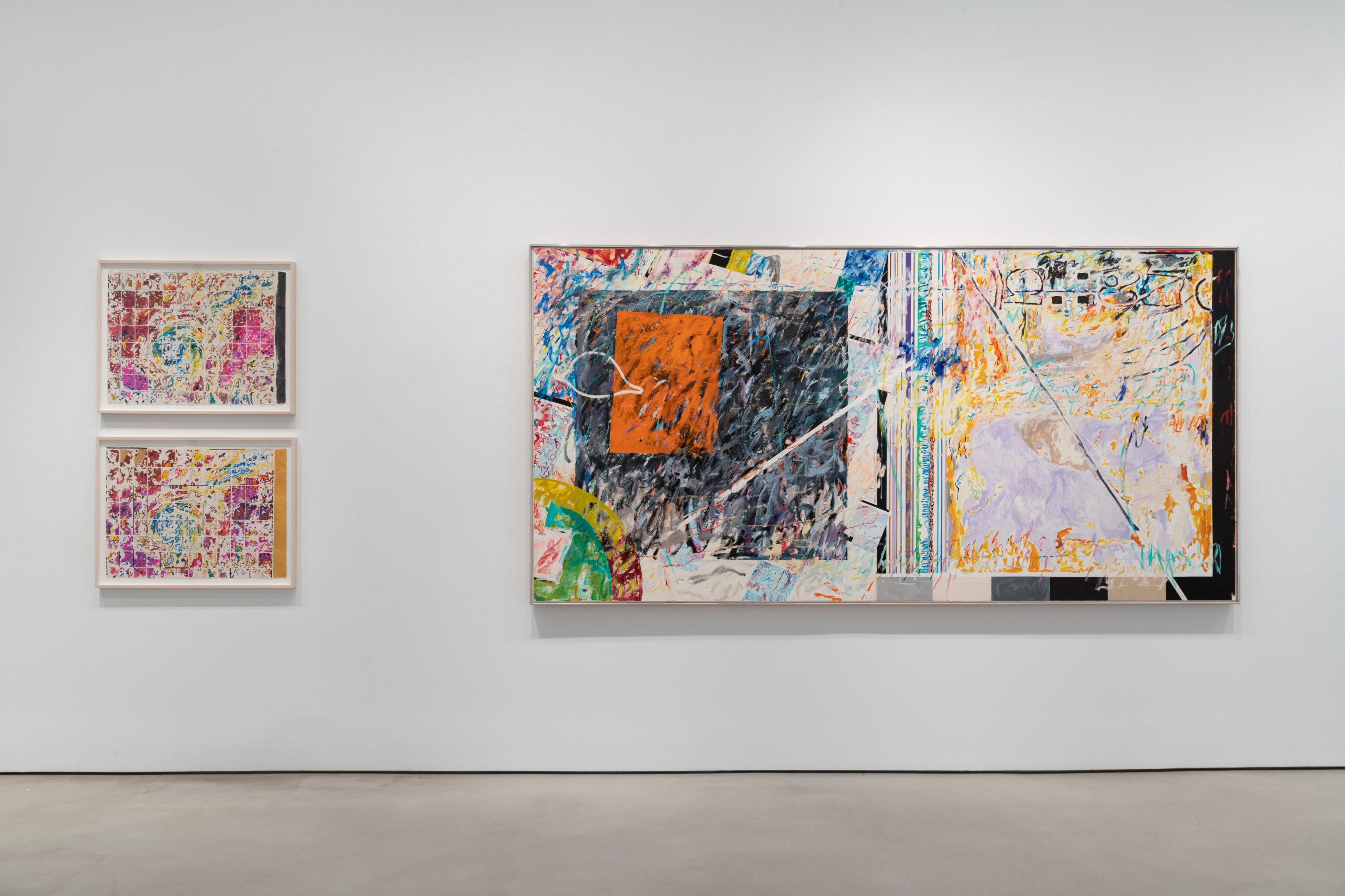 NANCY GRAVES Installation view of Mapping at Mitchell-Innes & Nash, New York, 2019