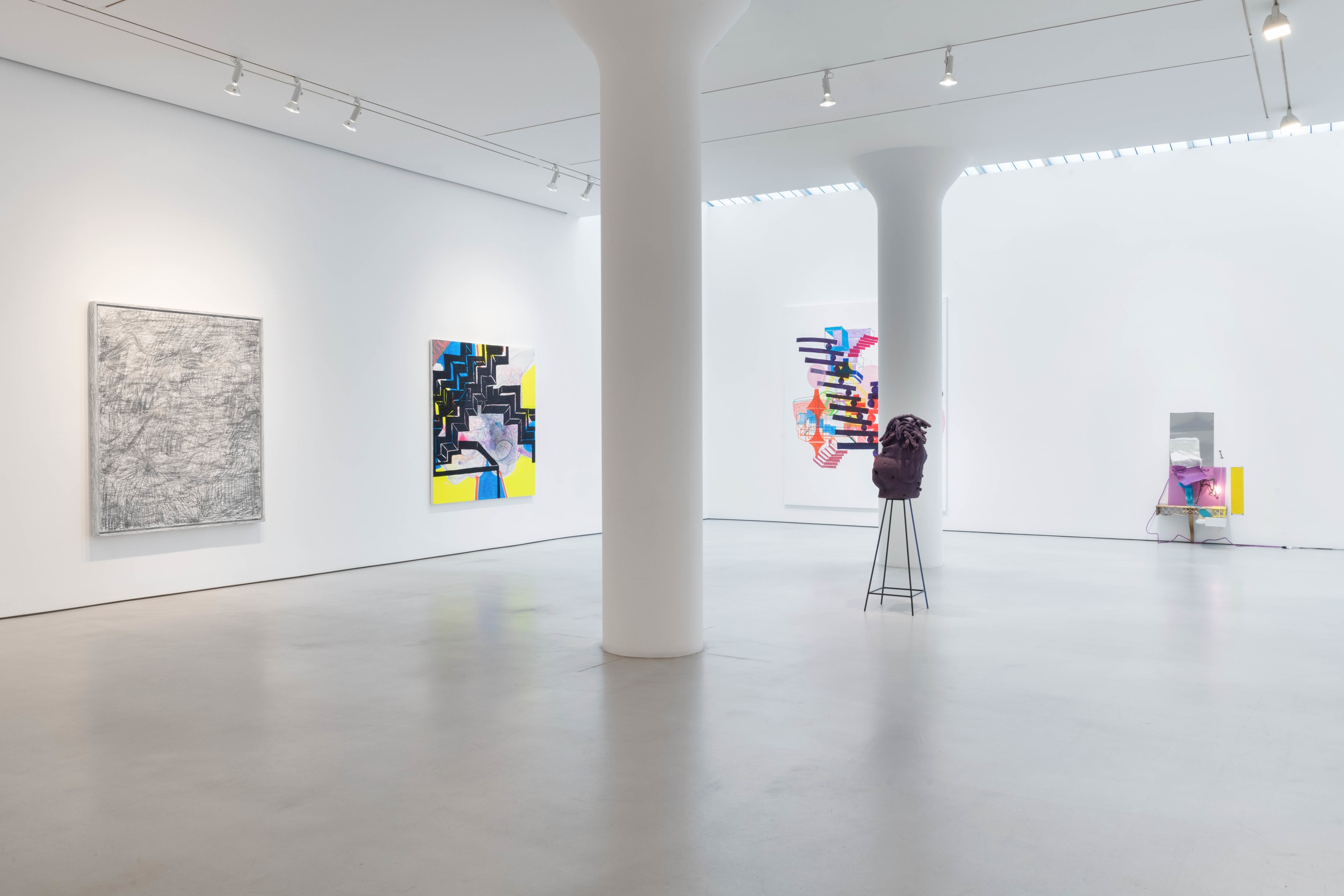 Installation view of Informal Get Together at Mitchell-Innes & Nash New York, 2022