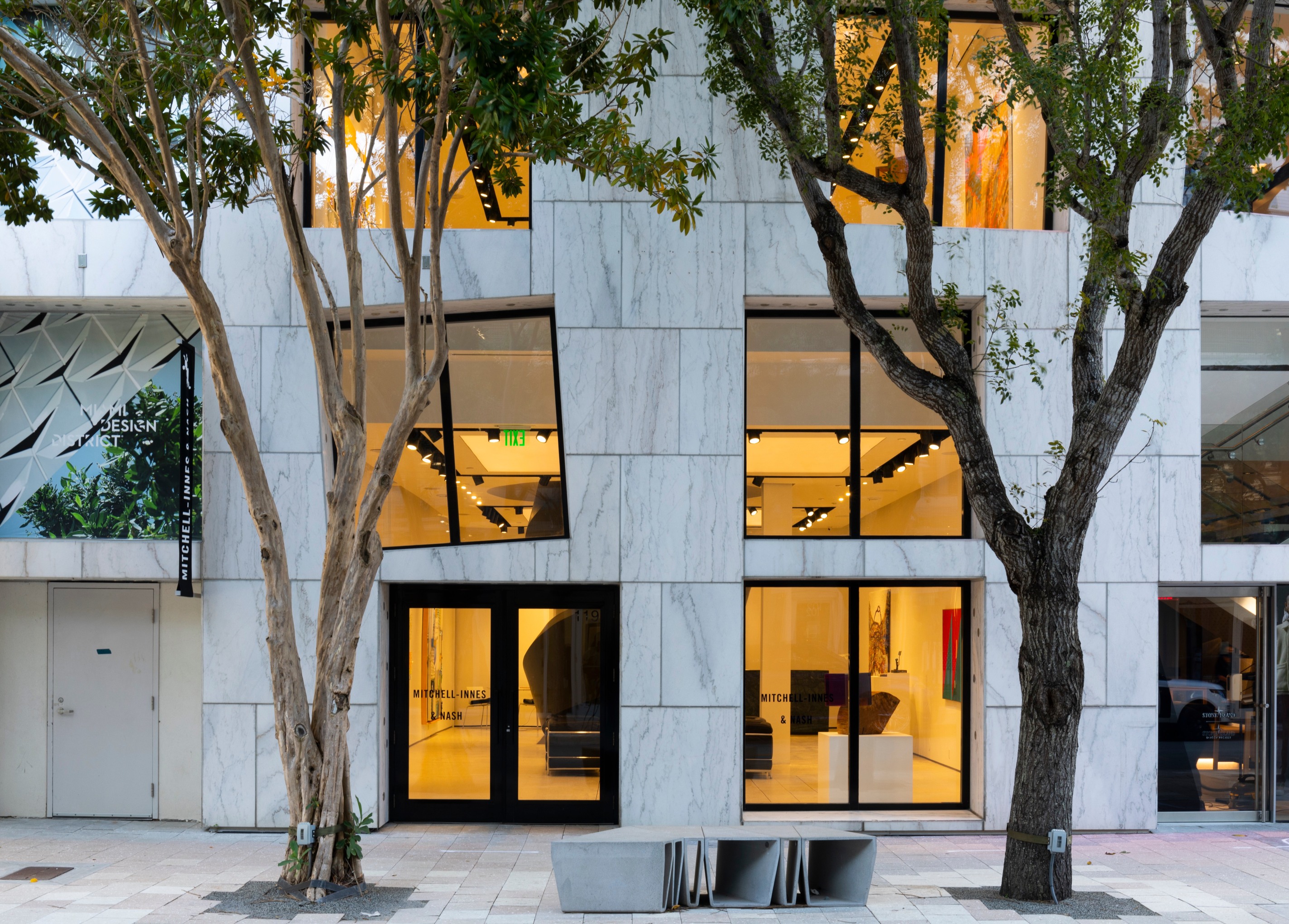 Installation view of Mitchell-Innes & Nash in Miami Design District, Miami, Florida, 2020