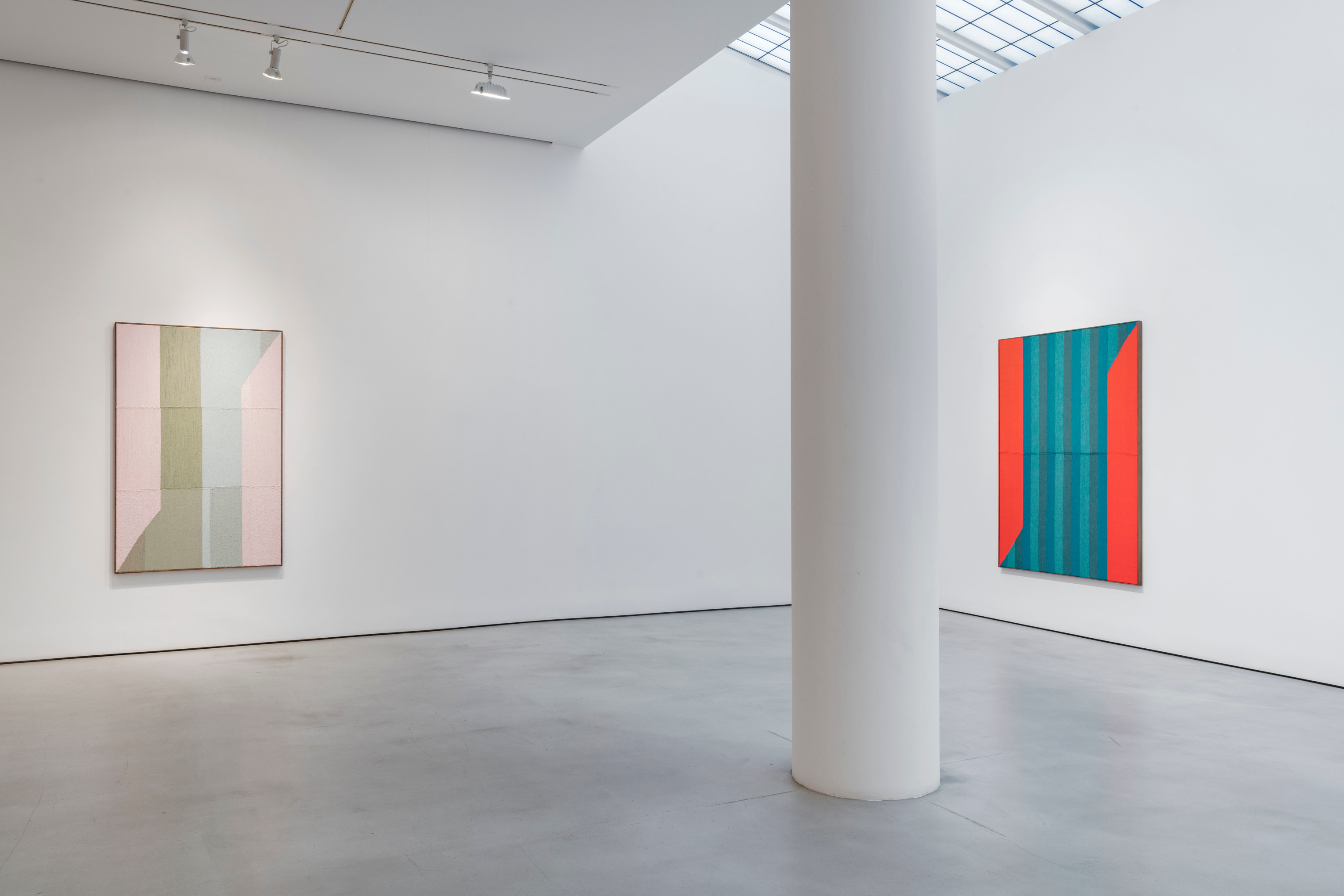 Brent Wadden Installation view of OGOPOGO at Mitchell-Innes & Nash, New York, 2023