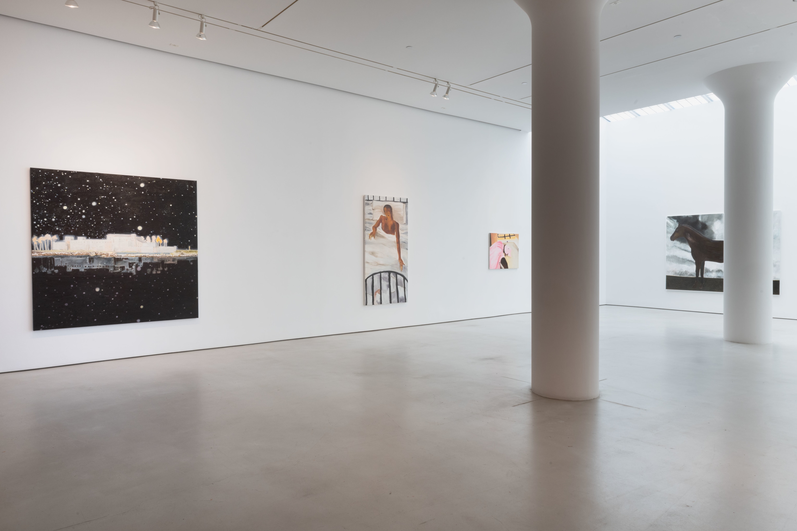 Gideon Appah, Installation view of More Luck at Mitchell-Innes & Nash New York, 2022