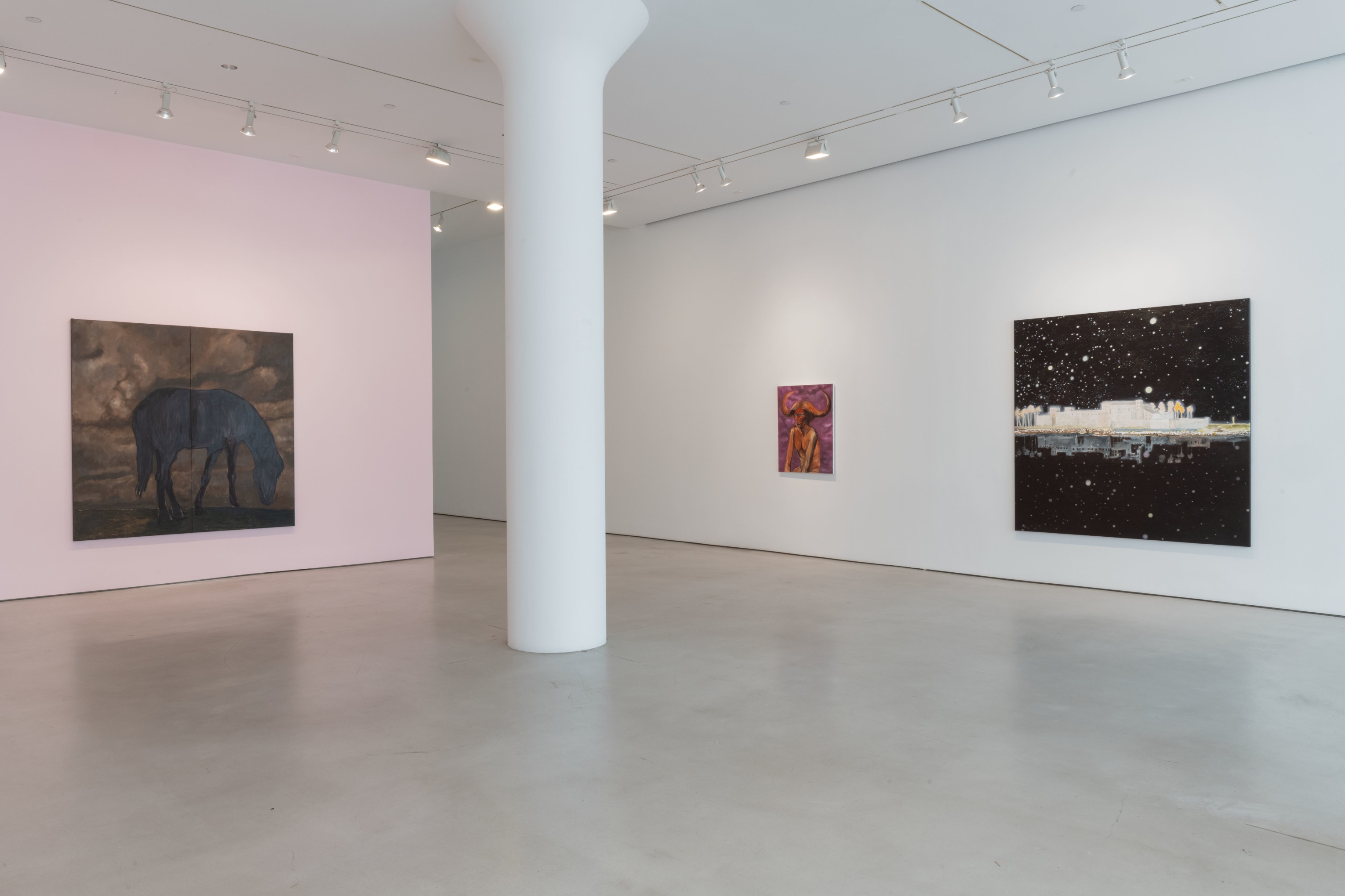 Gideon Appah, Installation view of More Luck at Mitchell-Innes & Nash New York, 2022