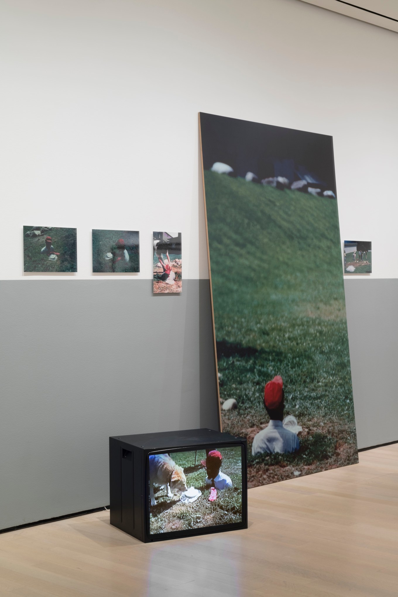 POPE.L Installation view of&nbsp;member: Pope.L, 1978&ndash;2001&nbsp;at the Museum of Modern Art, New York, 2019
