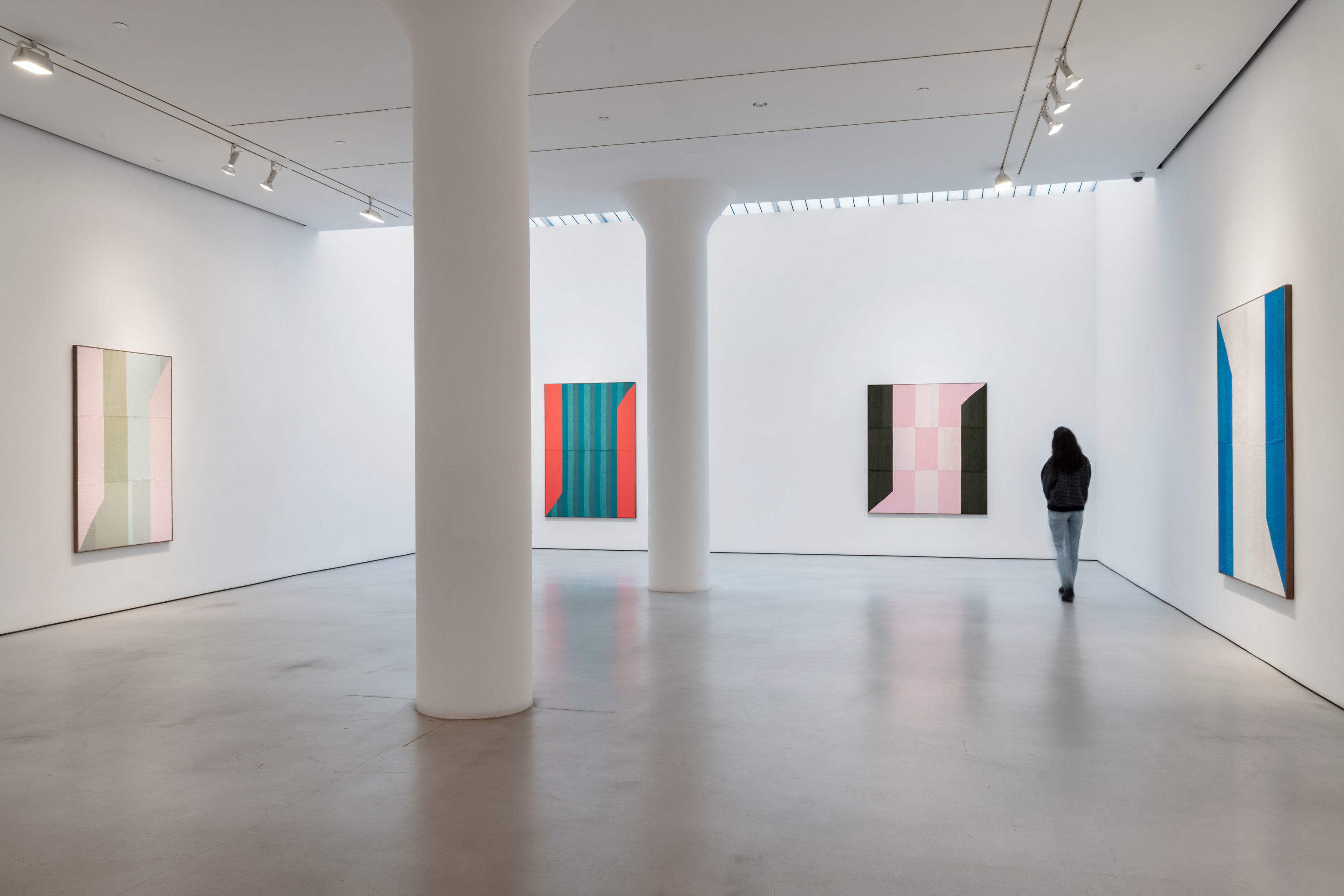 Brent Wadden Installation view of OGOPOGO at Mitchell-Innes & Nash, New York, 2023