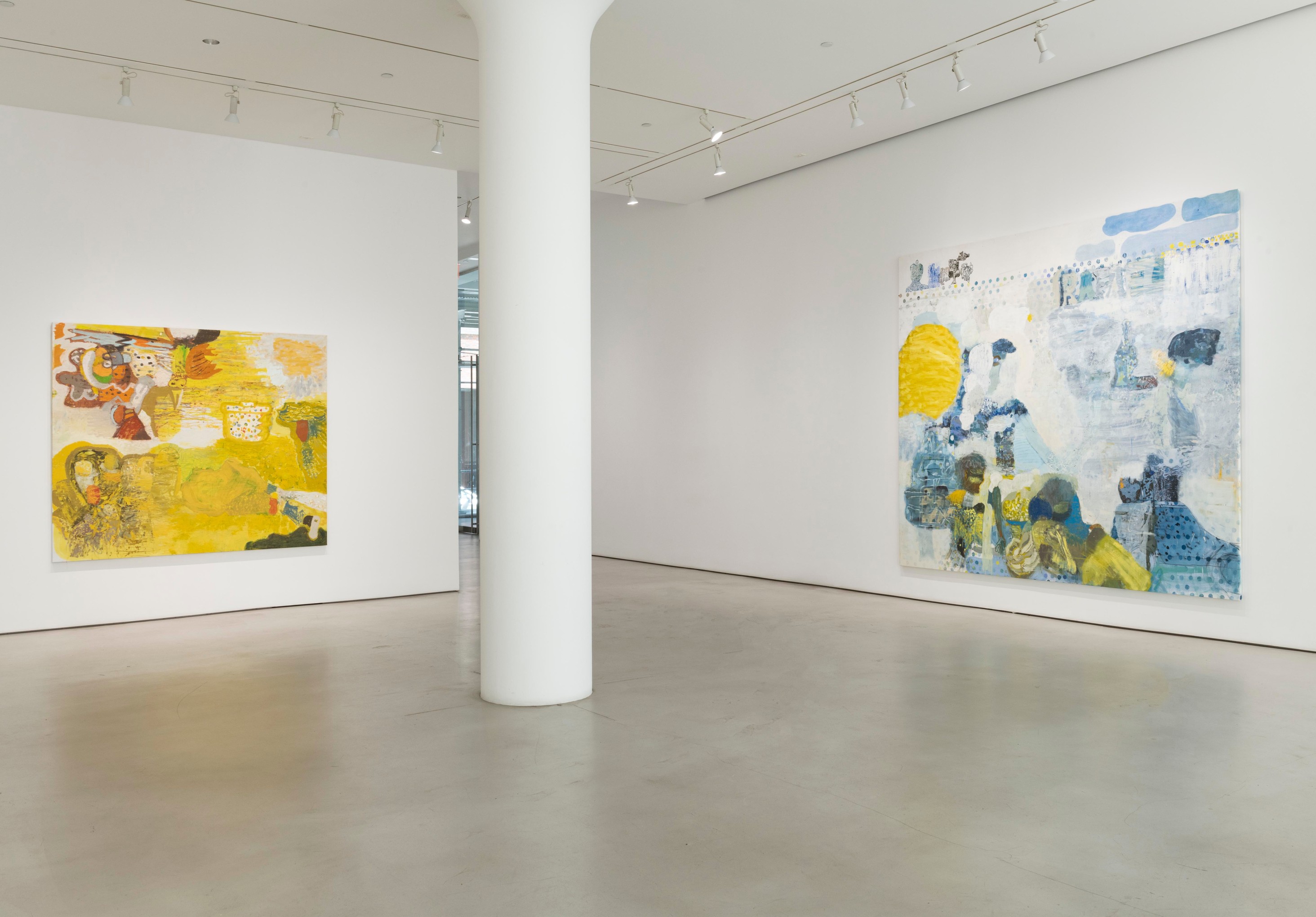 Rafael Delacruz Installation view of Healing Finger Clean Drawings at Mitchell-Innes & Nash, New York, 2023