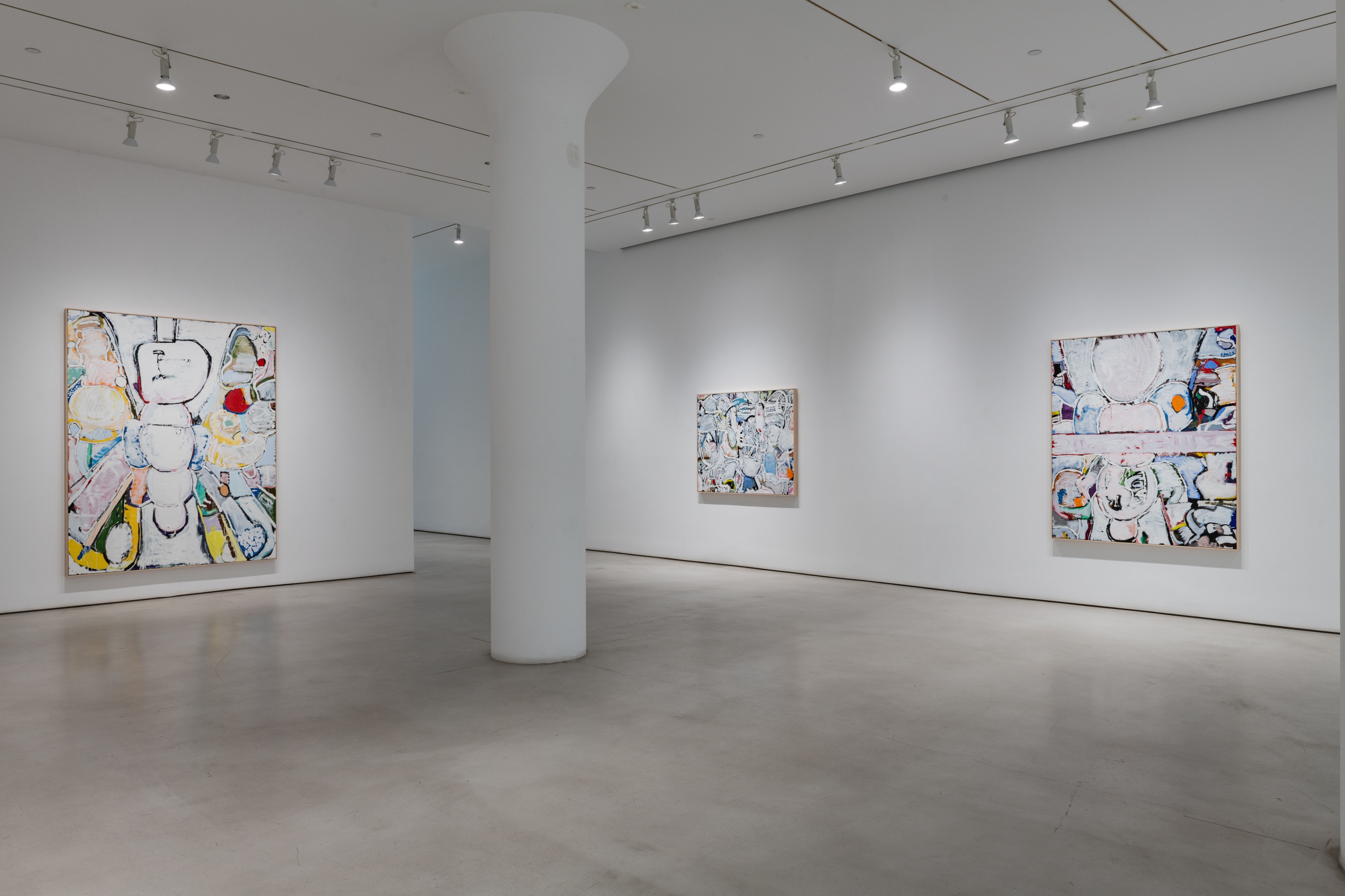 Eddie Martinez Installation view of&nbsp;Wavelengths at Mitchell-Innes &amp;amp; Nash, New York, 2024