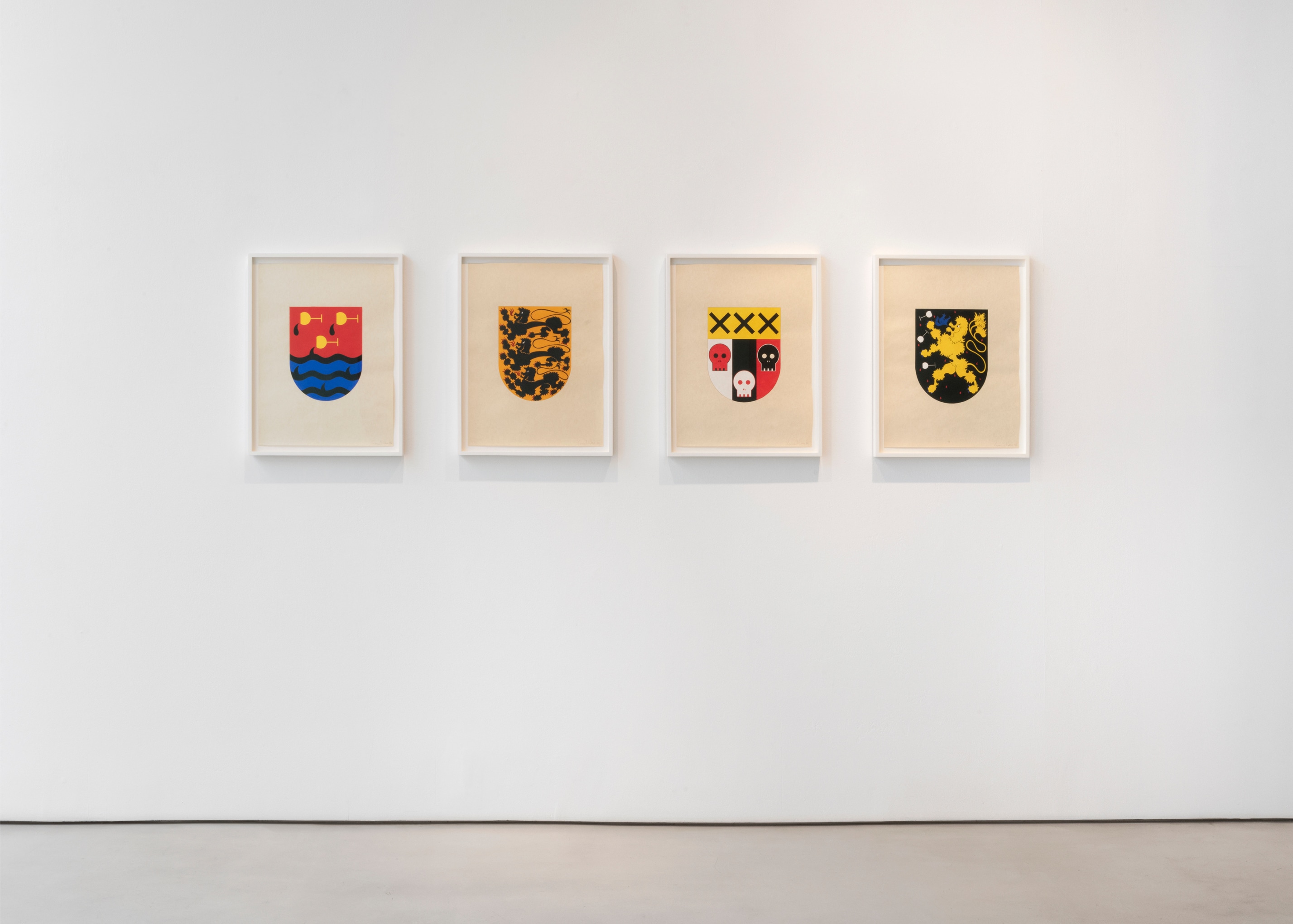 GENERAL IDEA Installation view of P is for Poodle at Mitchell-Innes & Nash, New York, 2020